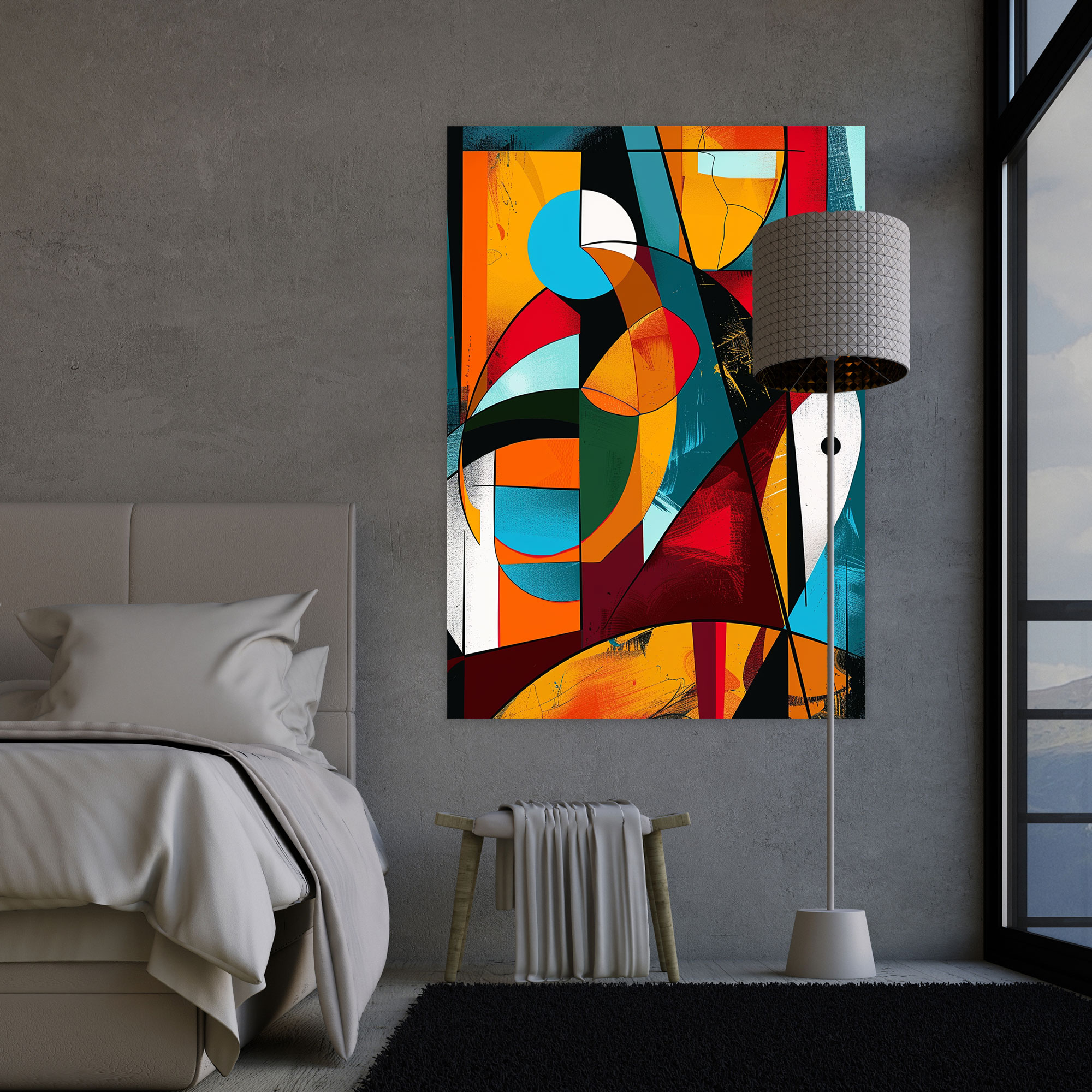 Cubism Wall Art Canvas Print - Cubism, Wall Art, Cubism, Home Decoration