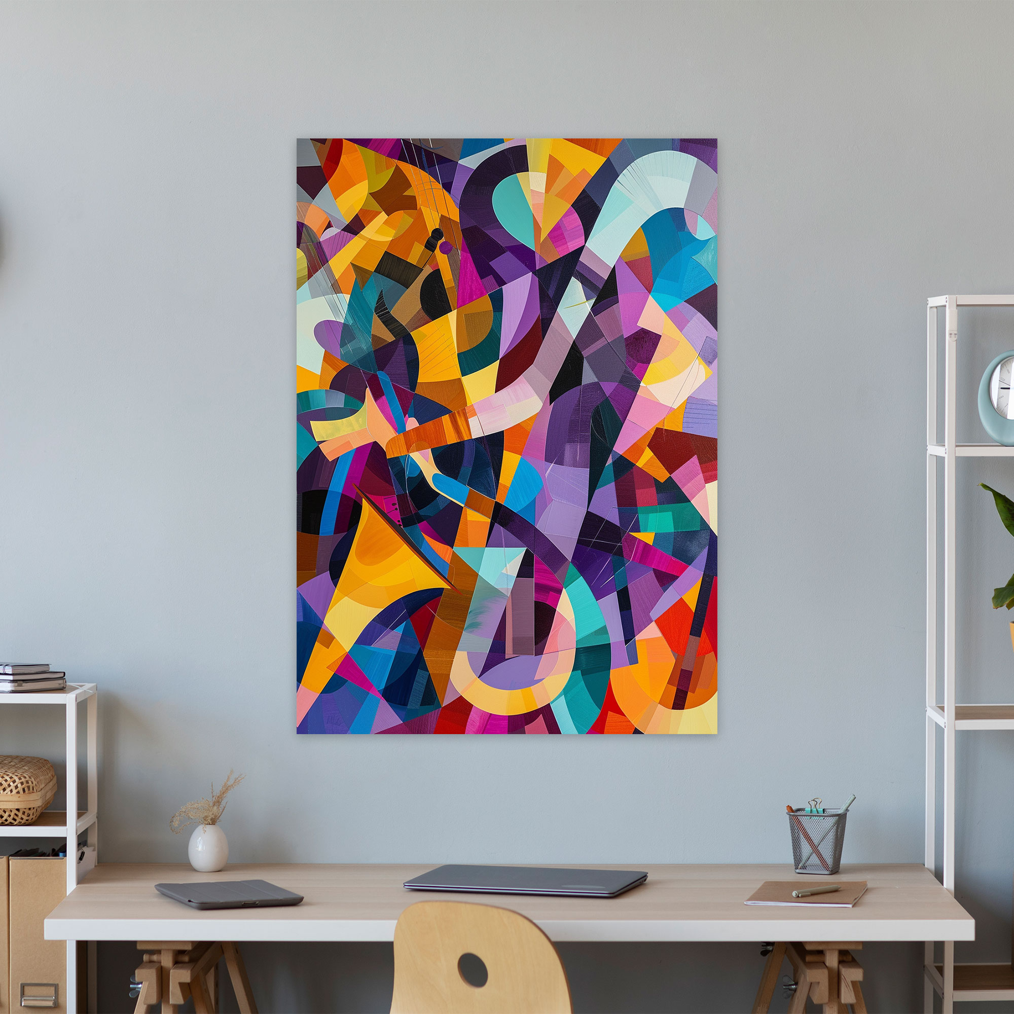 Cubism Canvas Wall Decoration - Cubism, Canvas, Canvas Wall Art, Canvas Print