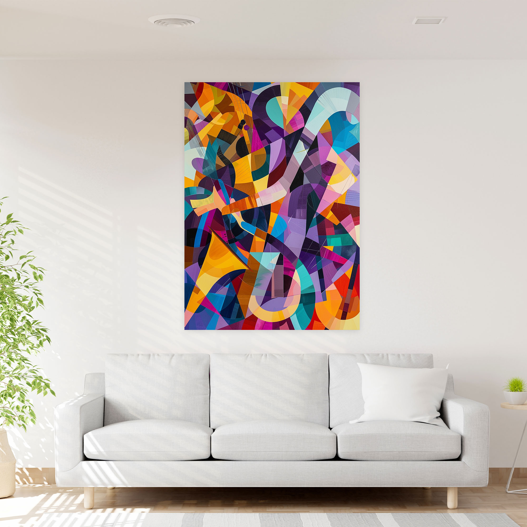 Cubism Canvas Wall Decoration - Cubism, Canvas, Canvas Wall Art, Canvas Print
