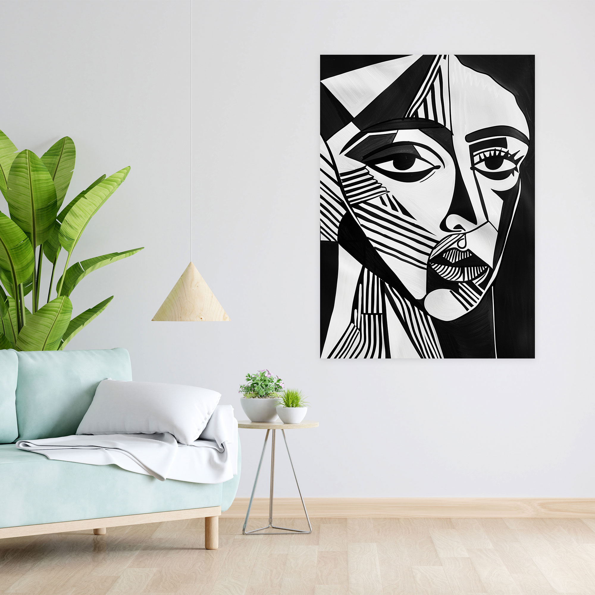 Picasso Inspired Cubism Wall Art - Cubism, Canvas, Home Decoration, Cubism