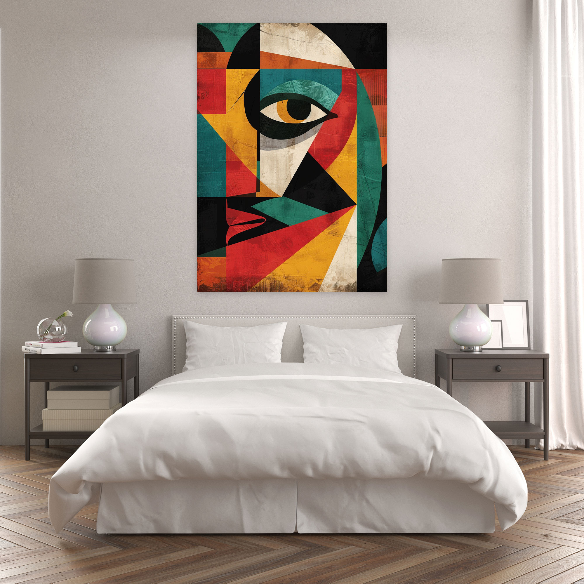 Multi-Dimensional Cubism Canvas Print - Cubism, Home Decoration, Canvas, Wall Art