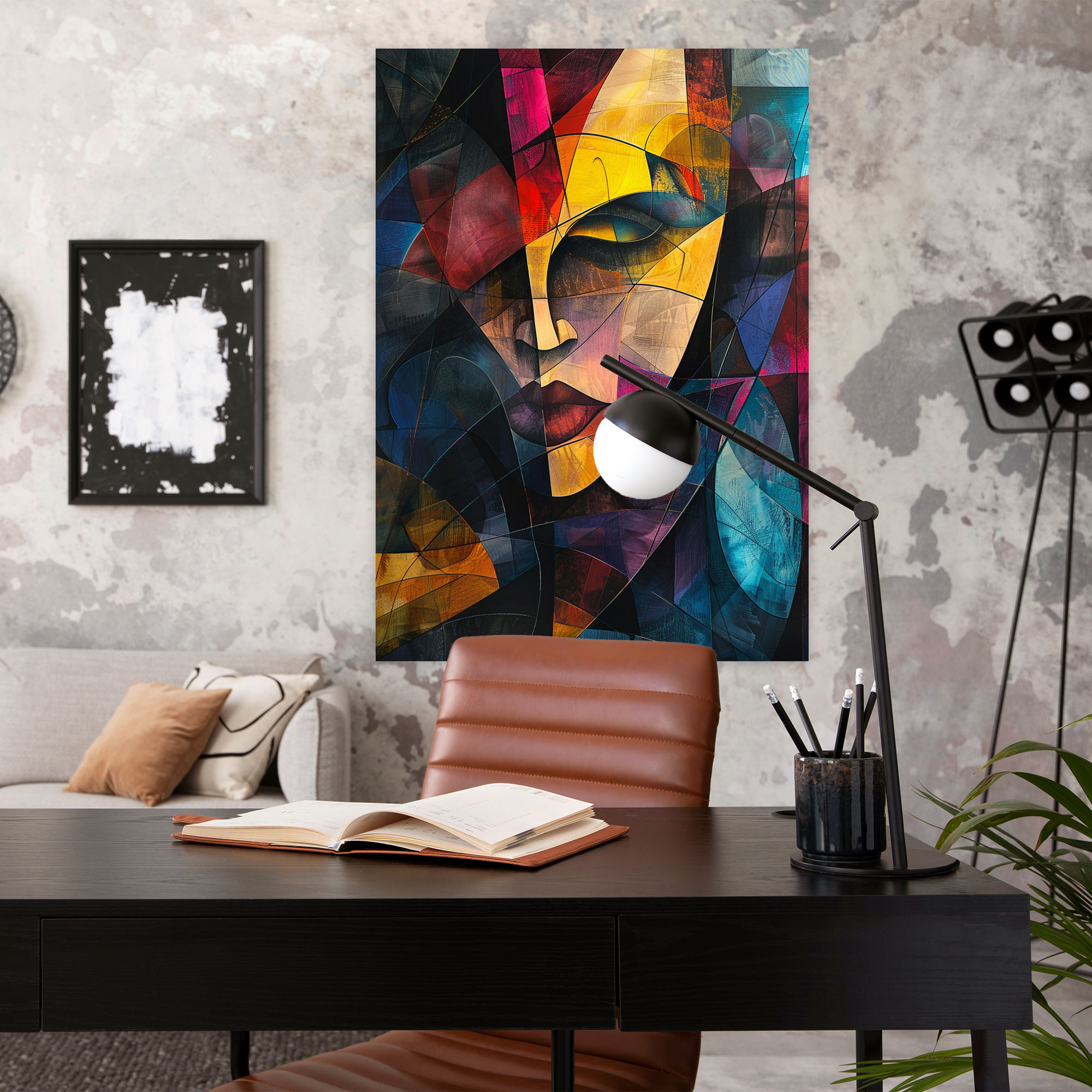 Morphing Cubism Wall Art - Cubism, Home Decoration, Cubism, Canvas