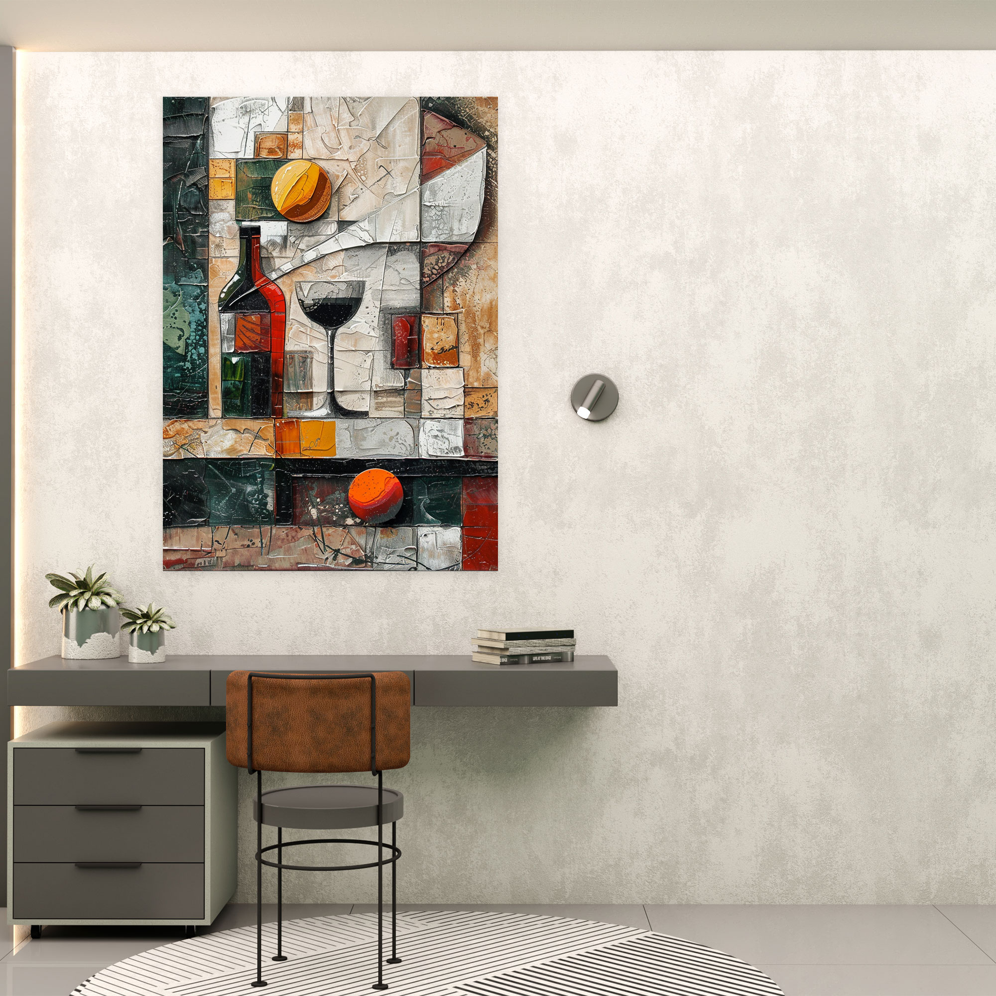Cubist Still Life Canvas Print - Cubism, Wall Art, Canvas Print, Canvas Wall Art