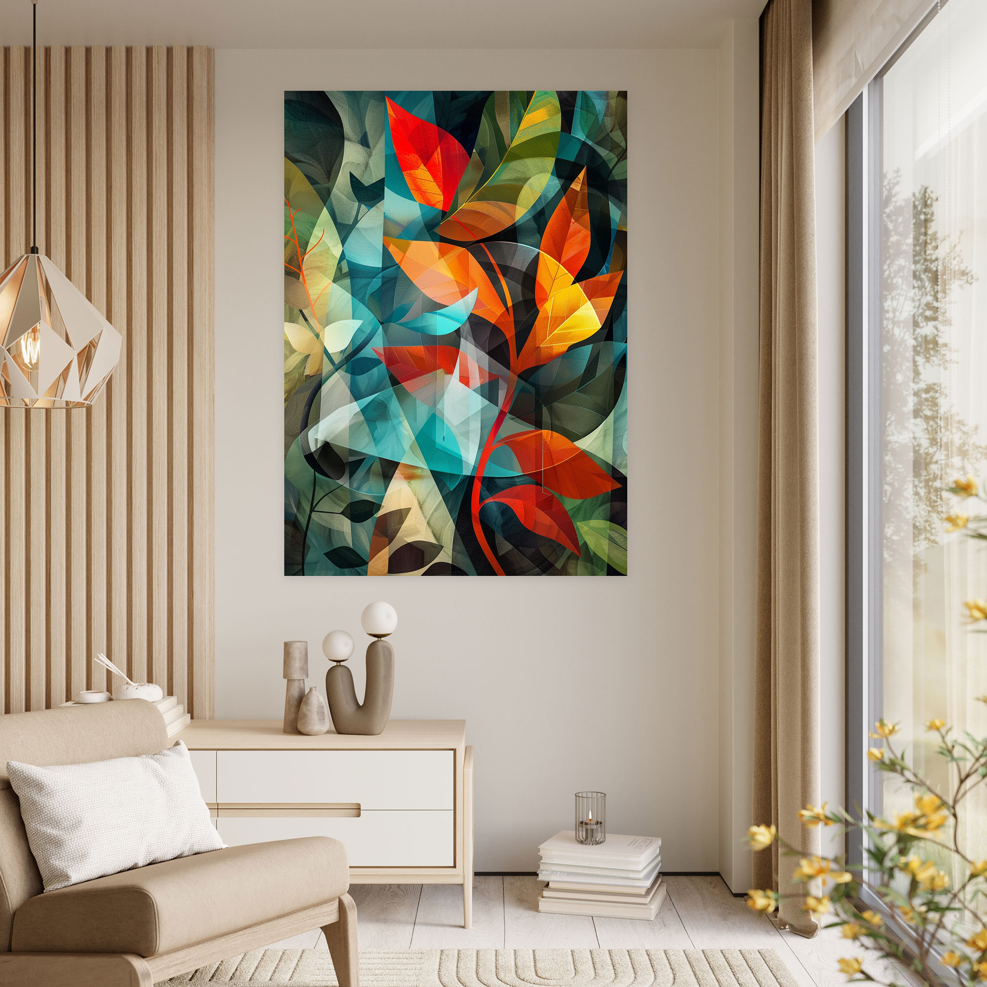 Cubism Nature Wall Art - Cubism, Cubism, Abstract Interpretation, Wall Art