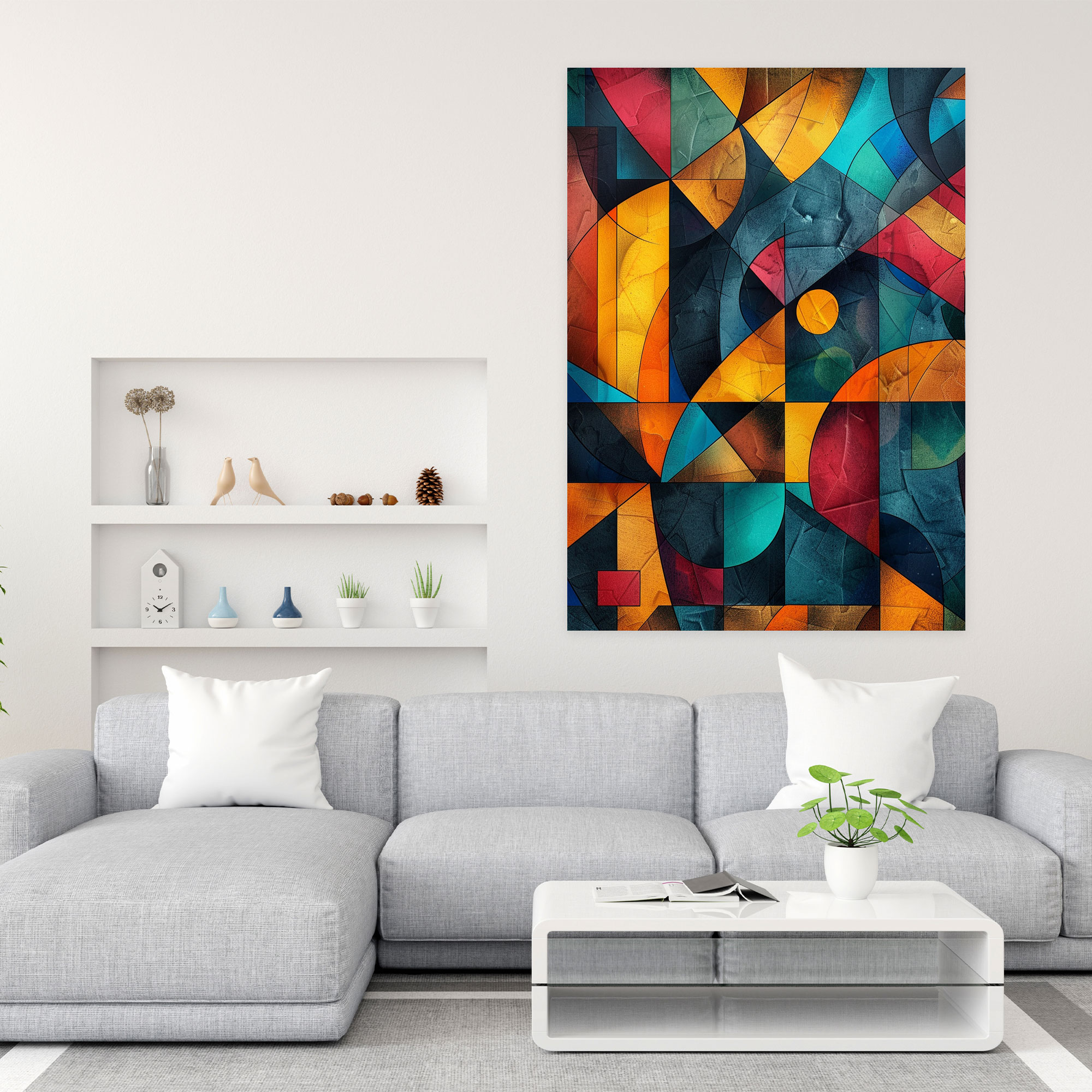 Cubism Canvas Print - Cubism, Canvas Print, Canvas Wall Art, Home Decoration