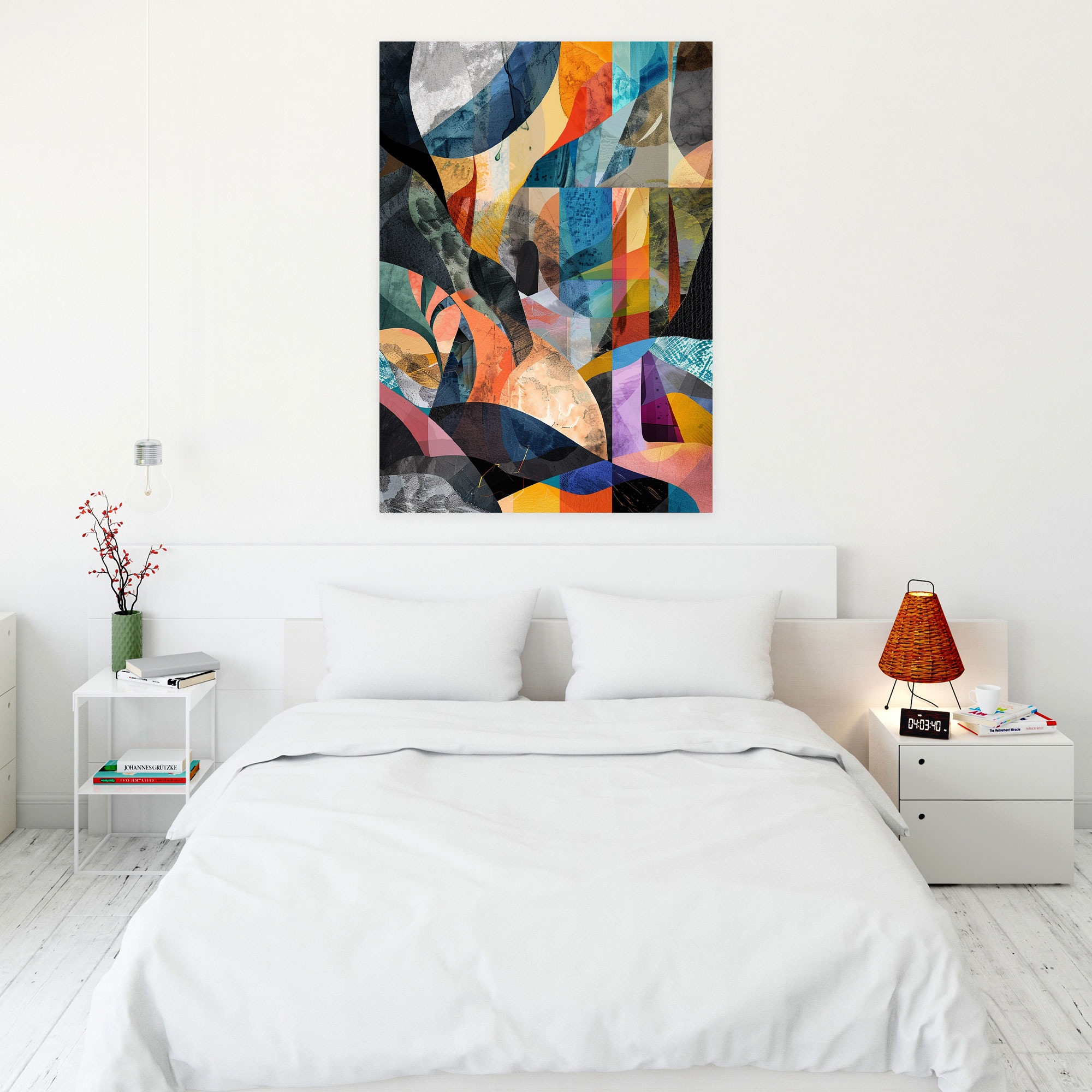Cubism Nature Wall Art - Cubism, Cubism, Canvas, Home Decoration