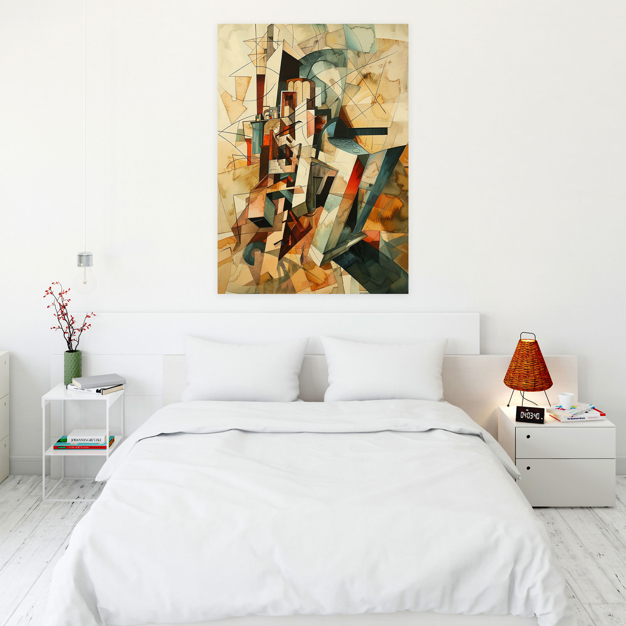 Cubism Architecture Canvas Print - Cubism, Canvas, Cubism, Canvas Print