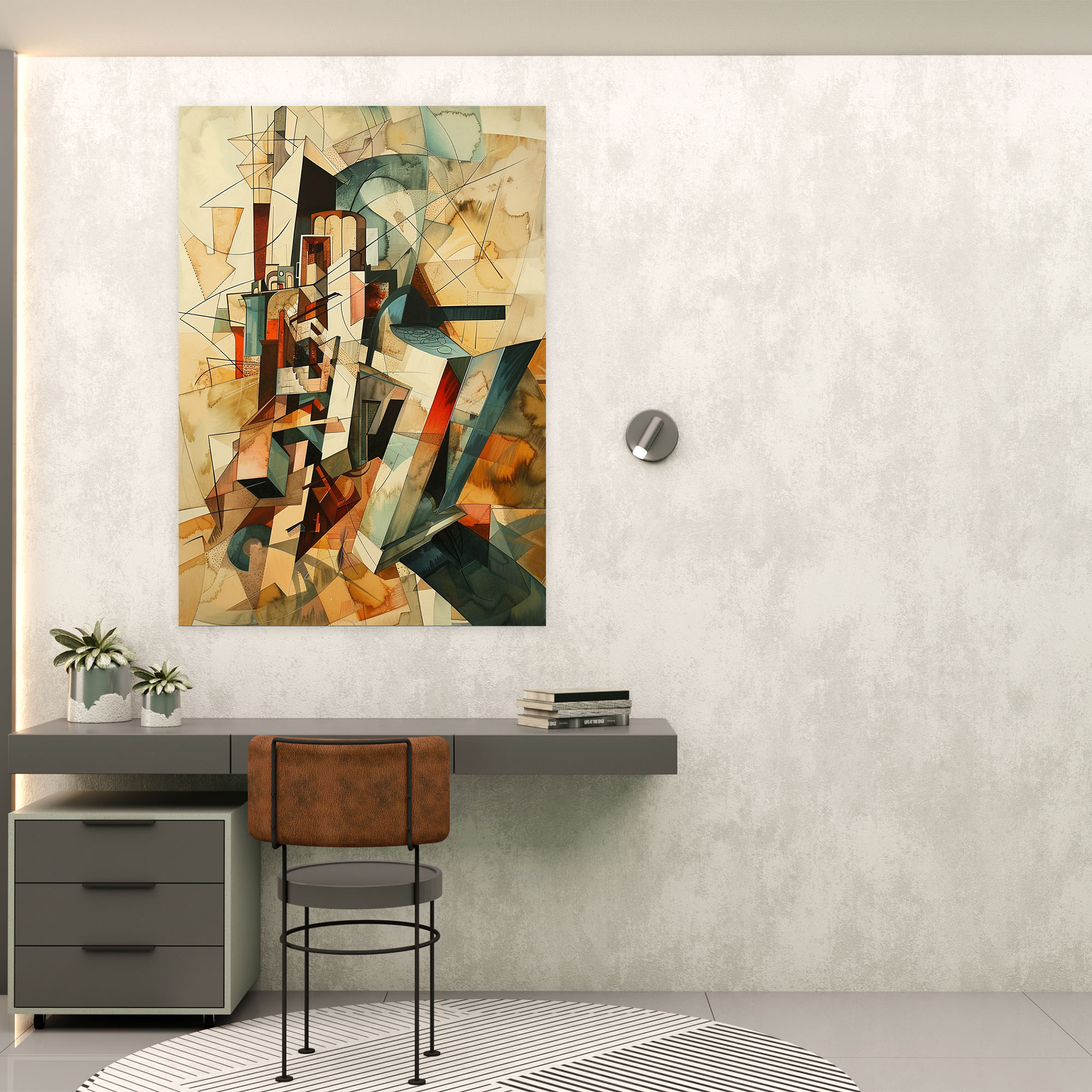 Cubism Architecture Canvas Print - Cubism, Canvas, Cubism, Canvas Print