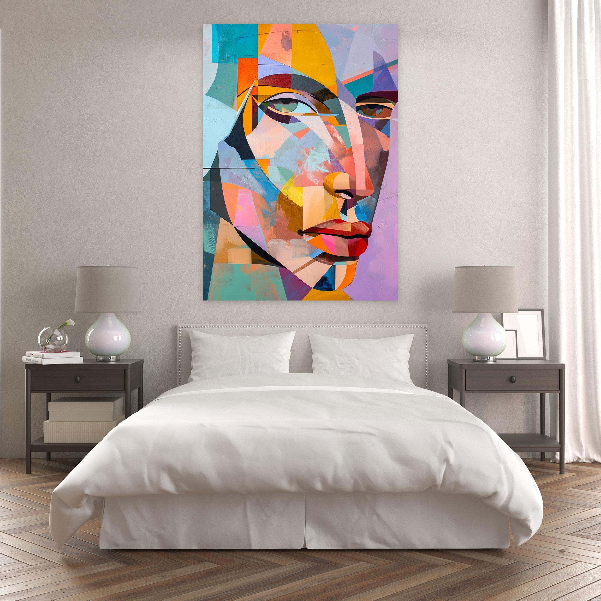 Cubism Canvas Print Wall Art - Cubism, Abstract Portraits, Canvas Wall Art, Canvas