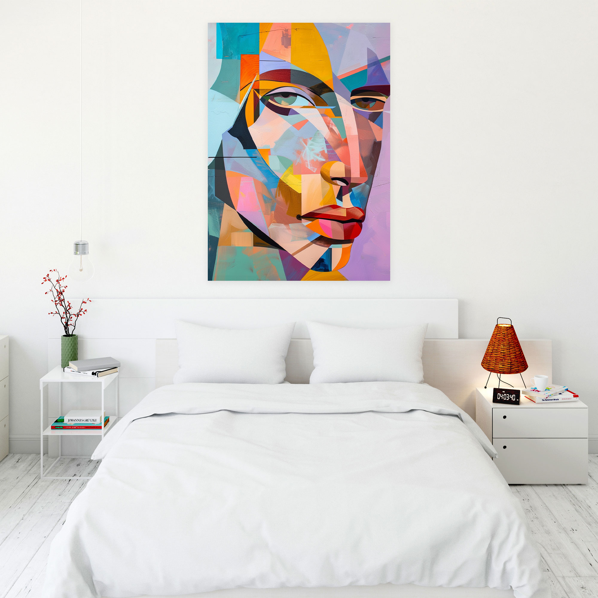 Cubism Canvas Print Wall Art - Cubism, Abstract Portraits, Canvas Wall Art, Canvas