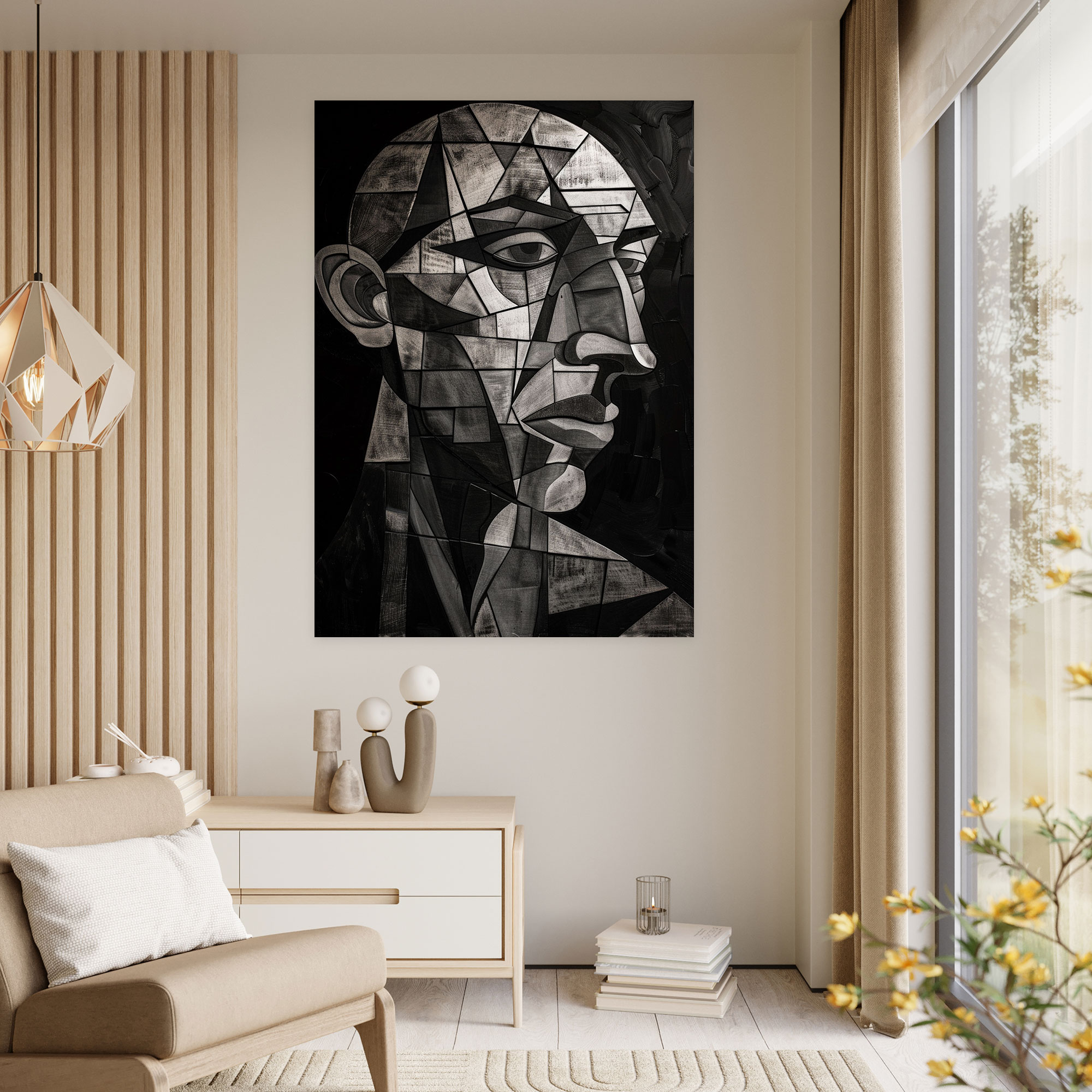 Cubism Portrait Wall Art - Cubism, Cubism, Canvas Wall Art, Wall Decoration