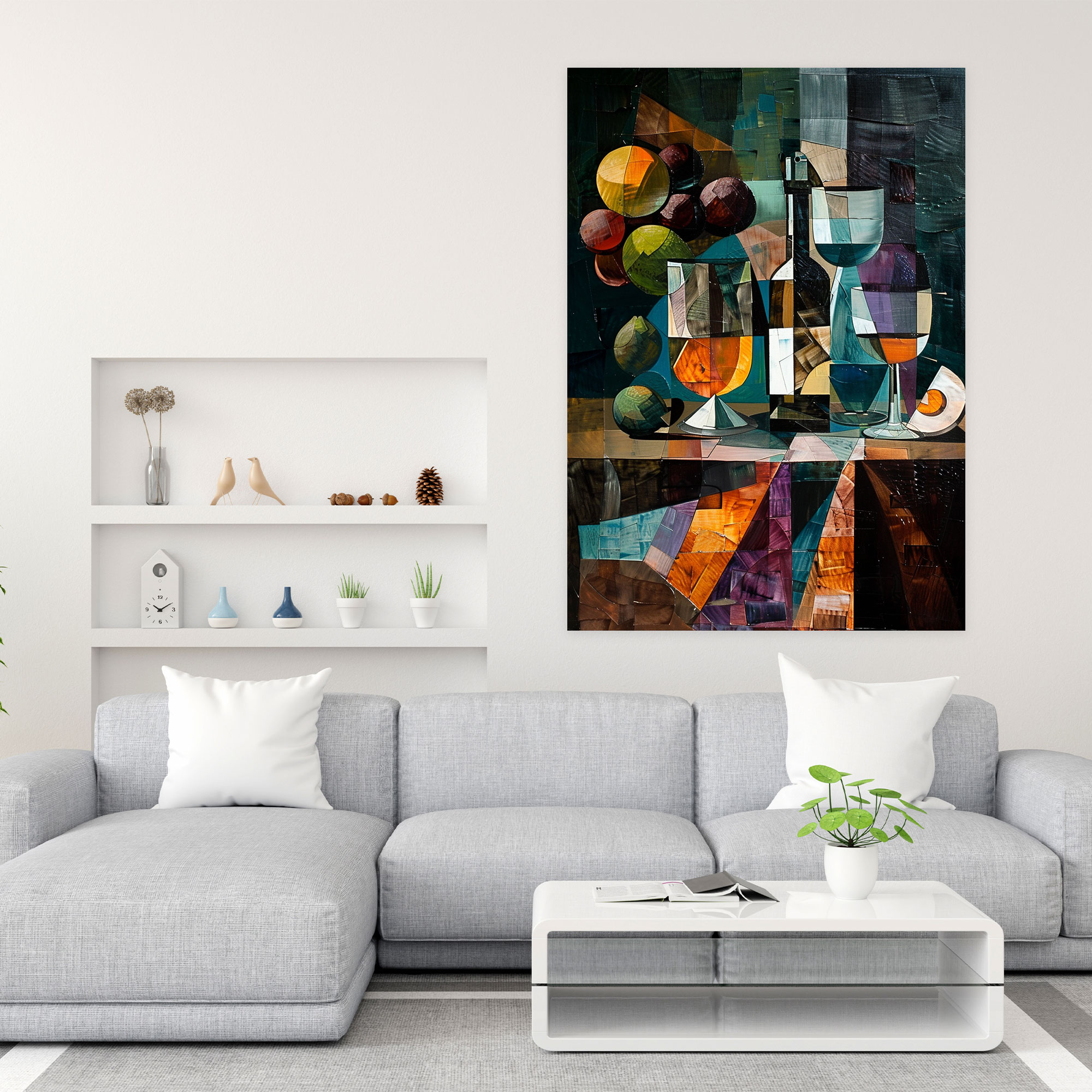 Cubism Canvas Print - Cubism, Canvas Print, Canvas Wall Art, Home Decoration