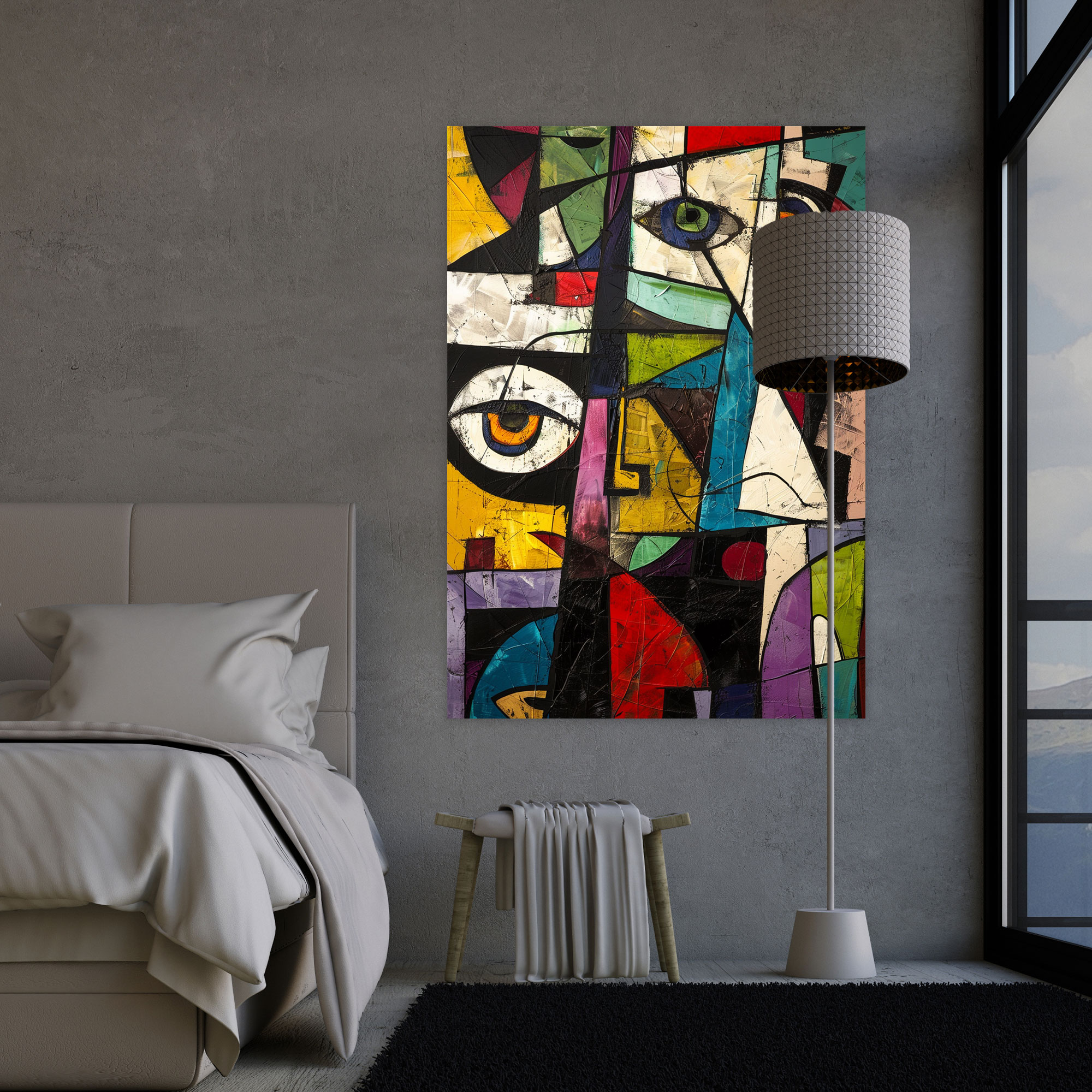 Cubism Wall Decoration - Cubism, Canvas Wall Art, Wall Decoration, Home Decoration