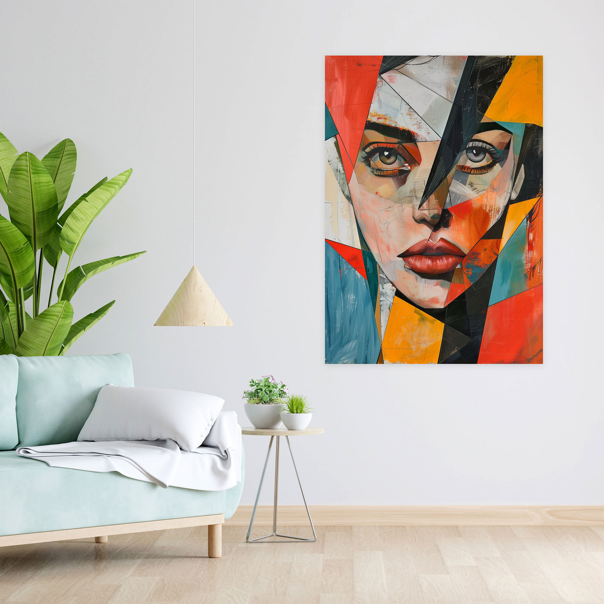 Cubism Perspectives Wall Art - Cubism, Canvas, Canvas Wall Art, Wall Decoration