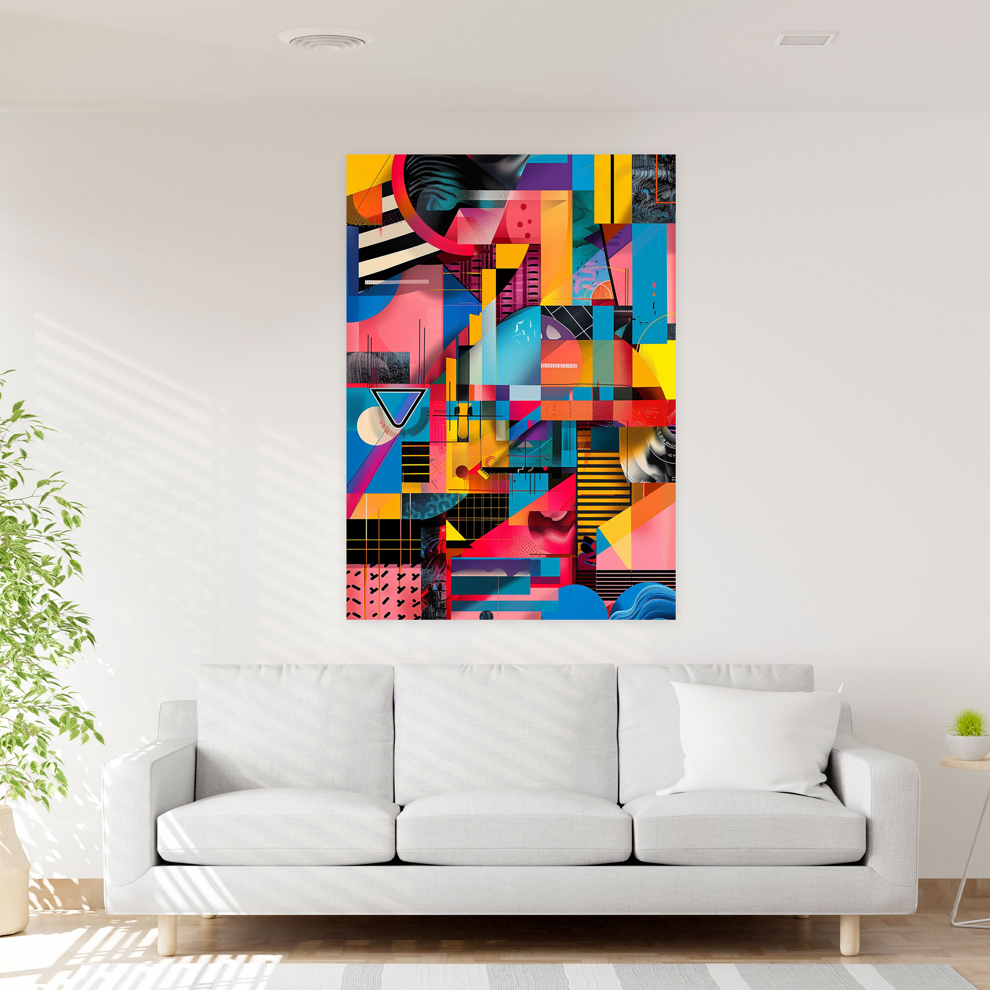 Cubism Revival Canvas Print - Cubism, Cubism, Canvas Wall Art, Canvas