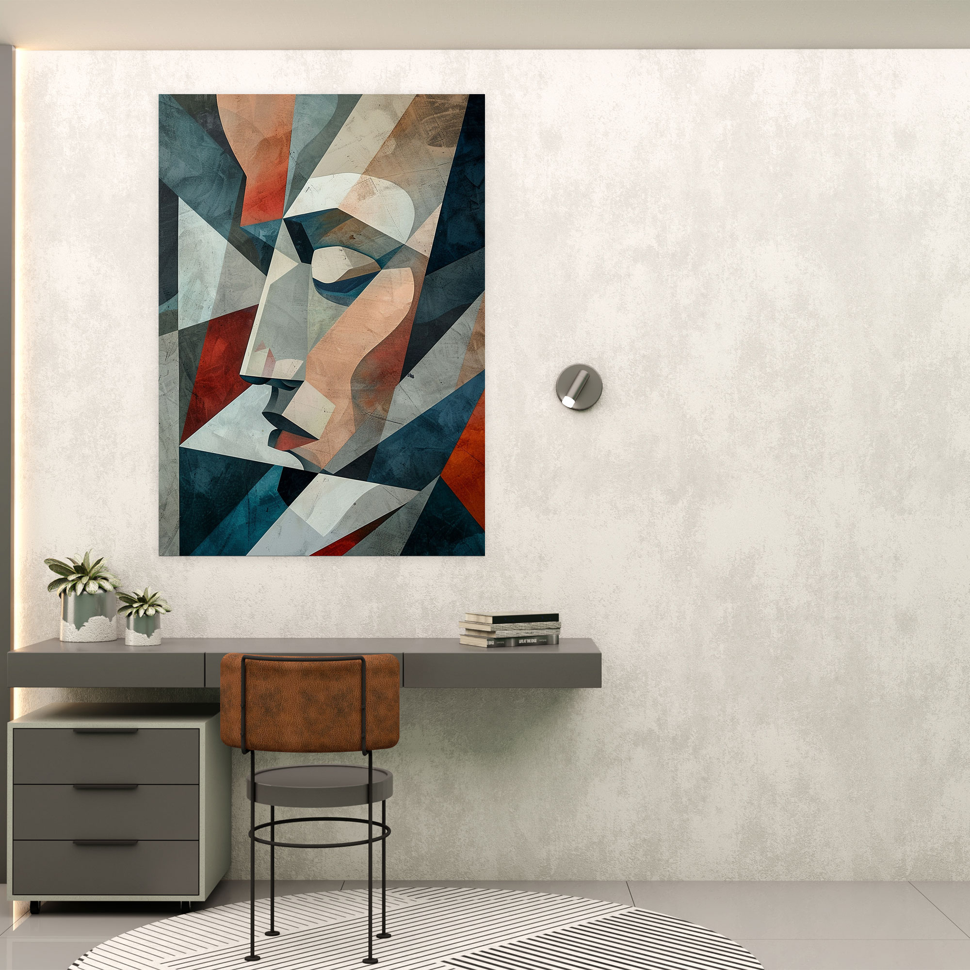 Cubism Harmony Wall Art - Cubism, Wall Art, Home Decoration, Cubism
