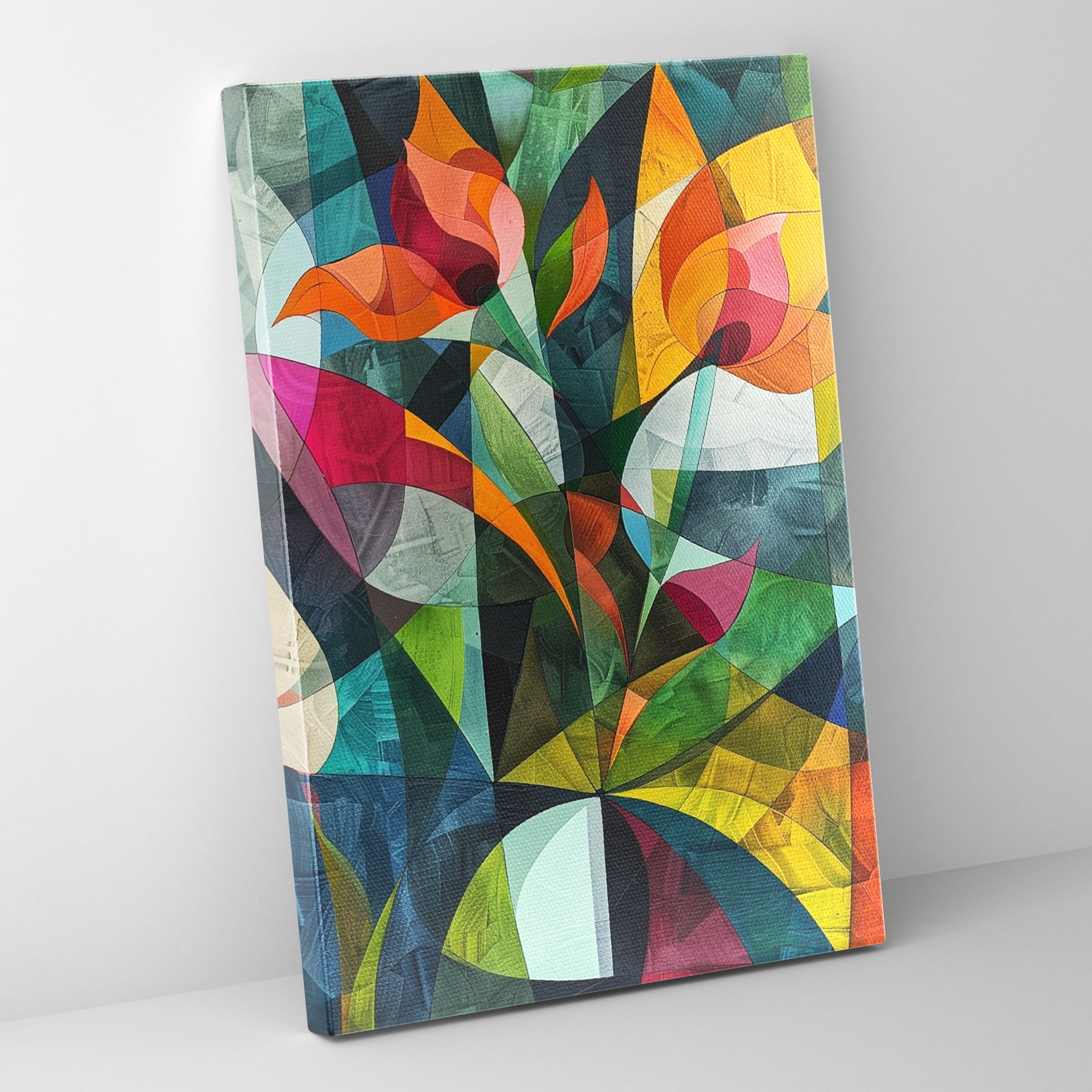 Cubism Nature Wall Art - Cubism, Wall Art, Wall Decoration, Canvas Wall Art