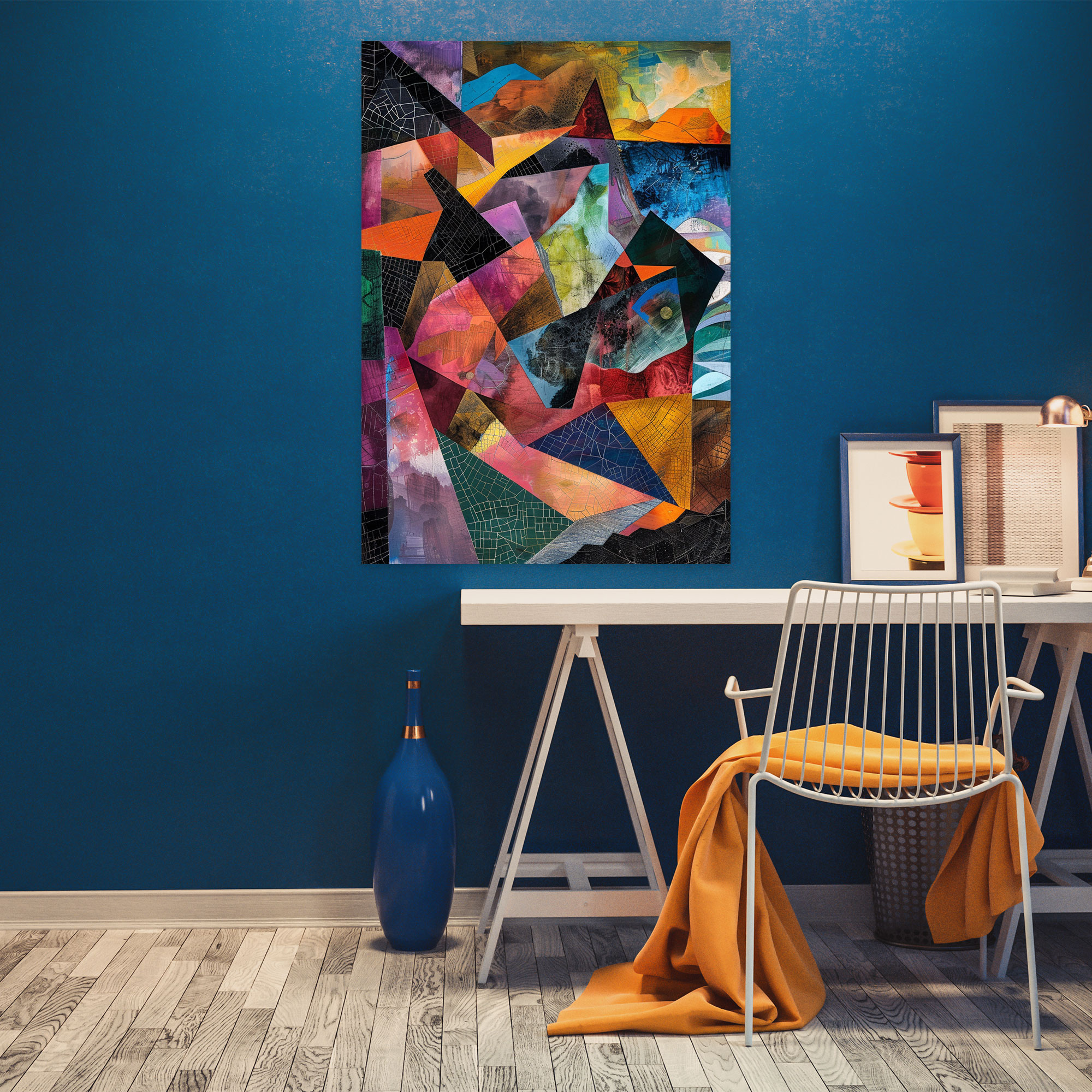 Cubism Surreal Canvas Print - Cubism, Canvas Wall Art, Wall Art, Home Decoration