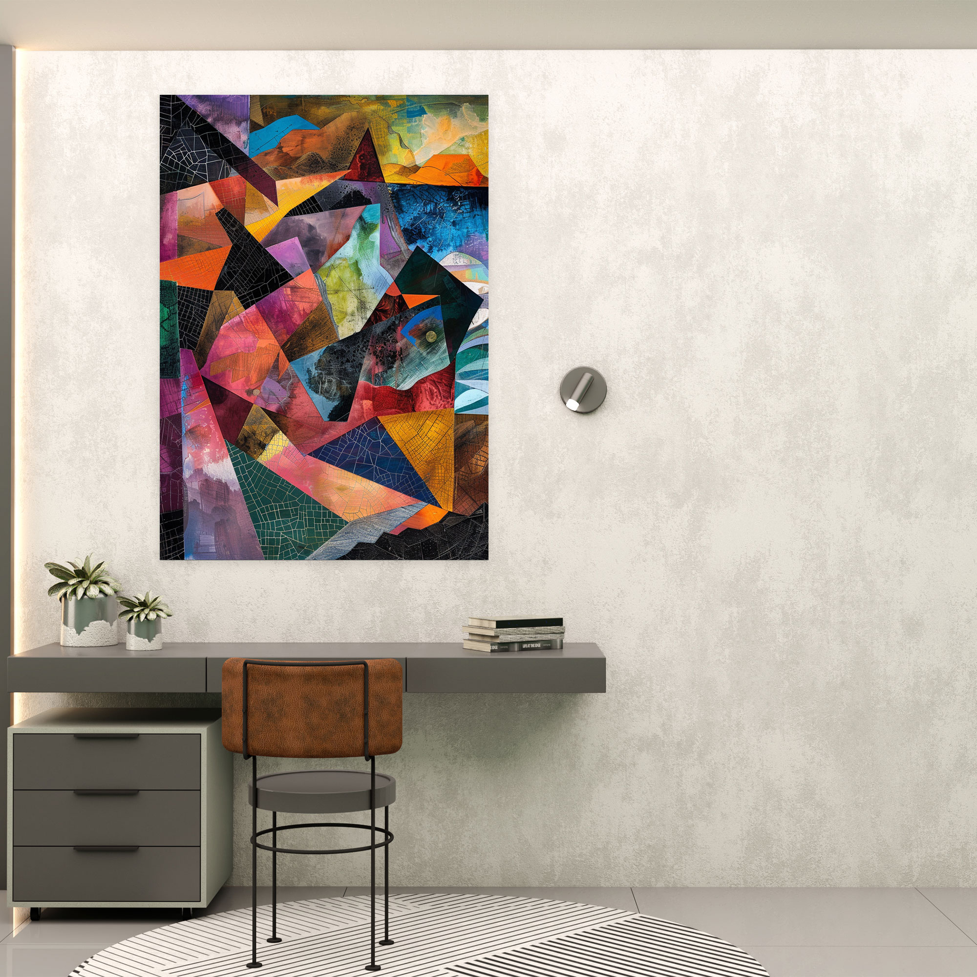 Cubism Surreal Canvas Print - Cubism, Canvas Wall Art, Wall Art, Home Decoration