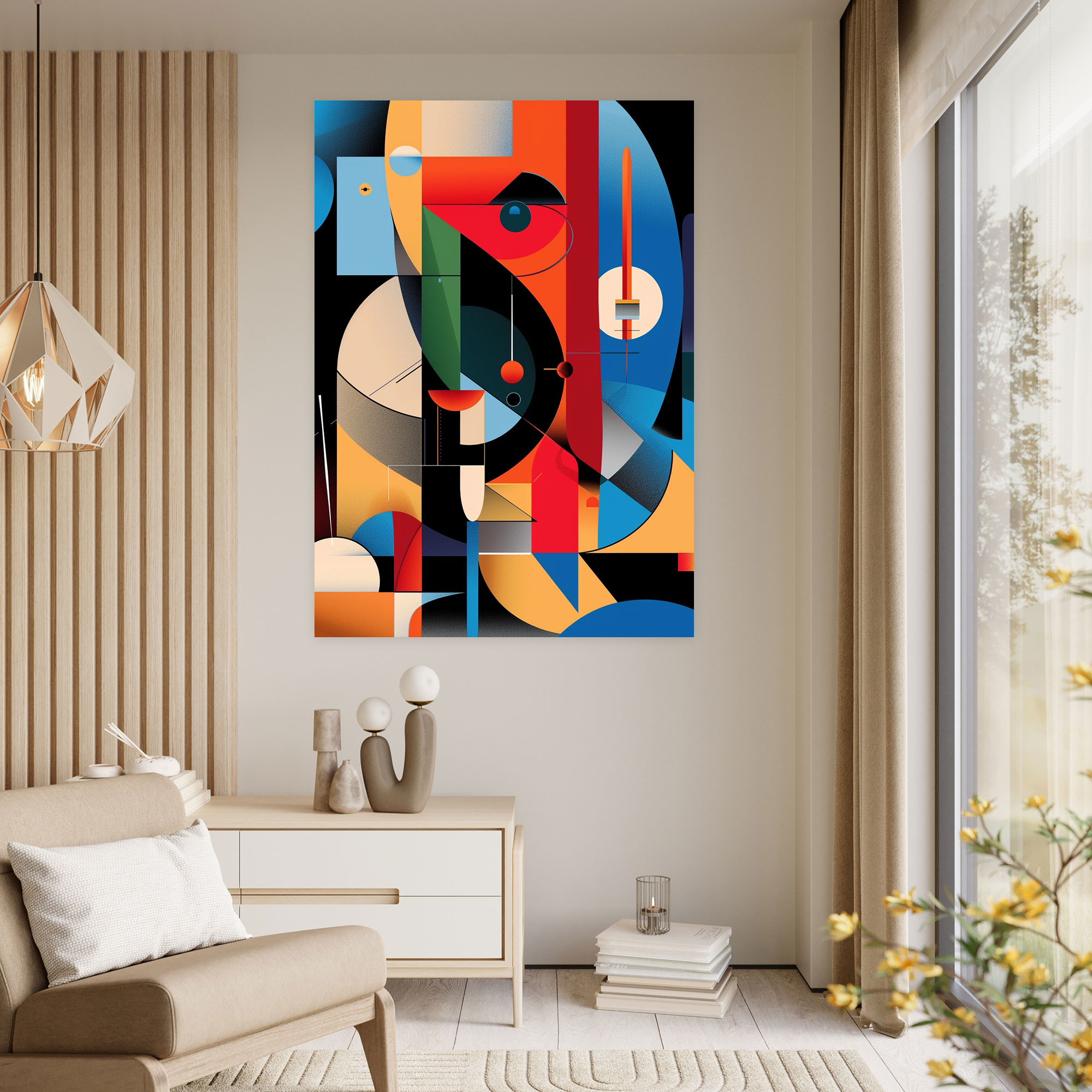 Cubism Wall Art Canvas Print - Cubism, Home Decoration, Cubism, Wall Decoration