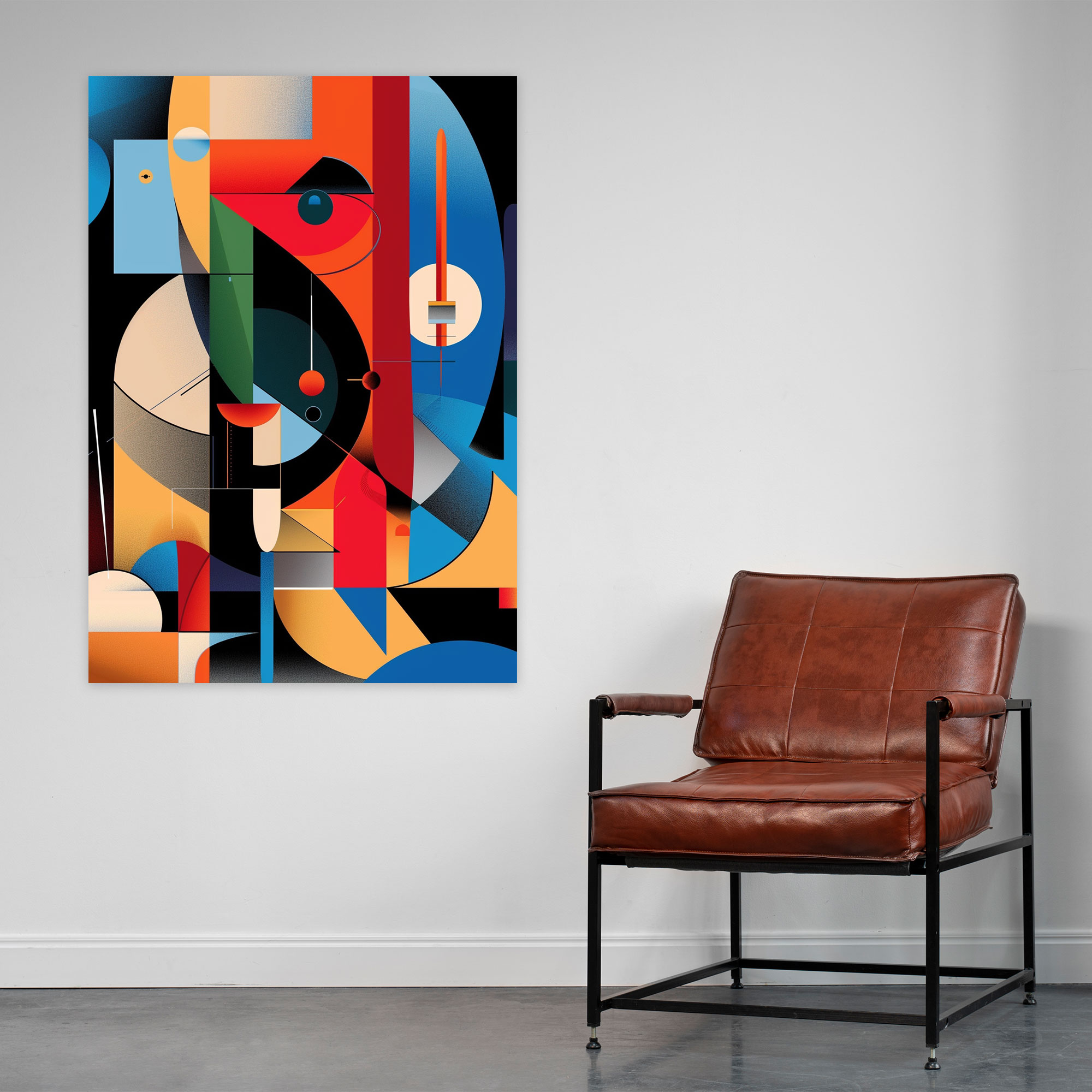 Cubism Wall Art Canvas Print - Cubism, Home Decoration, Cubism, Wall Decoration