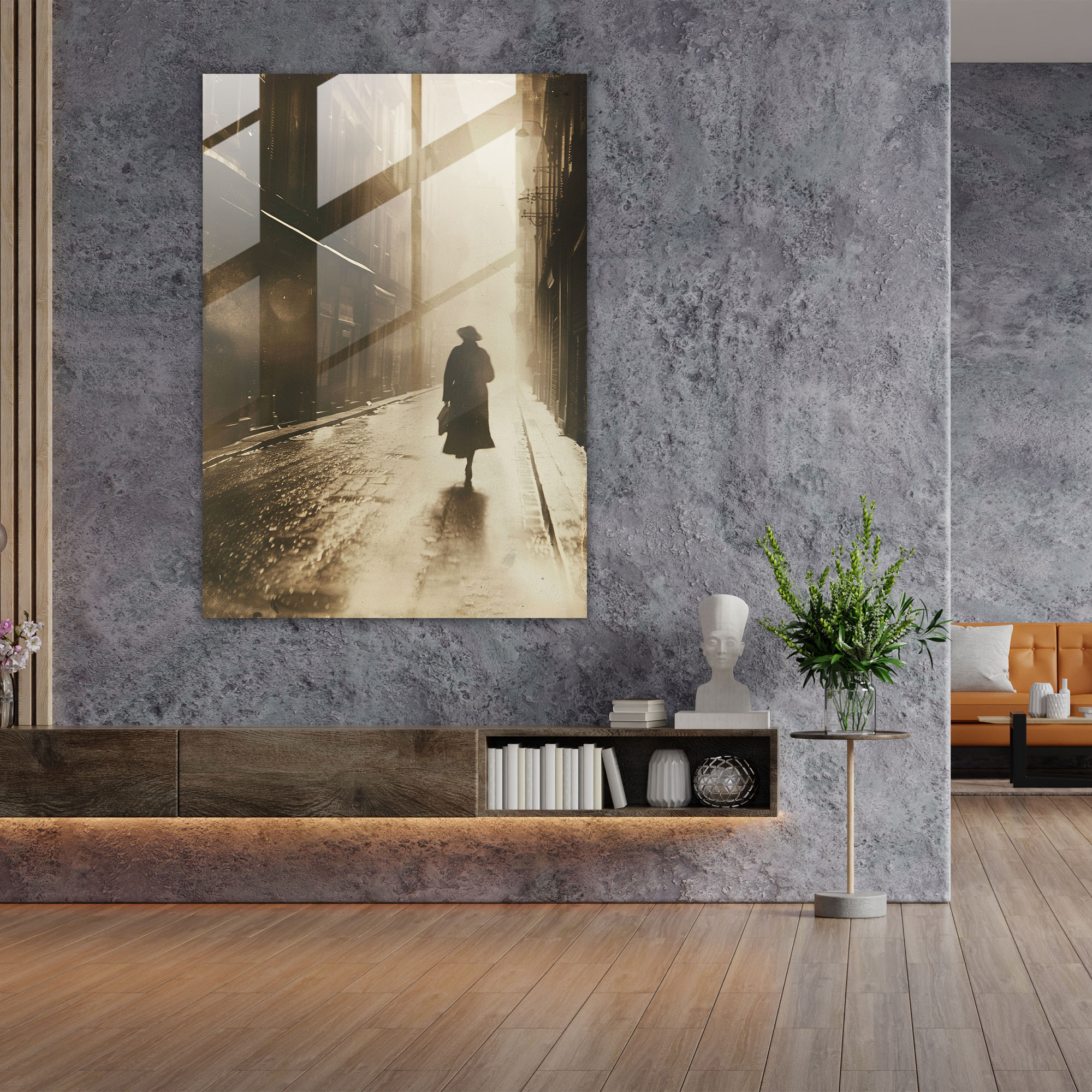 Dadaism Glass Print Home Decoration - Dadaism, Home Decoration, Wall Decoration, Glass Wall Art