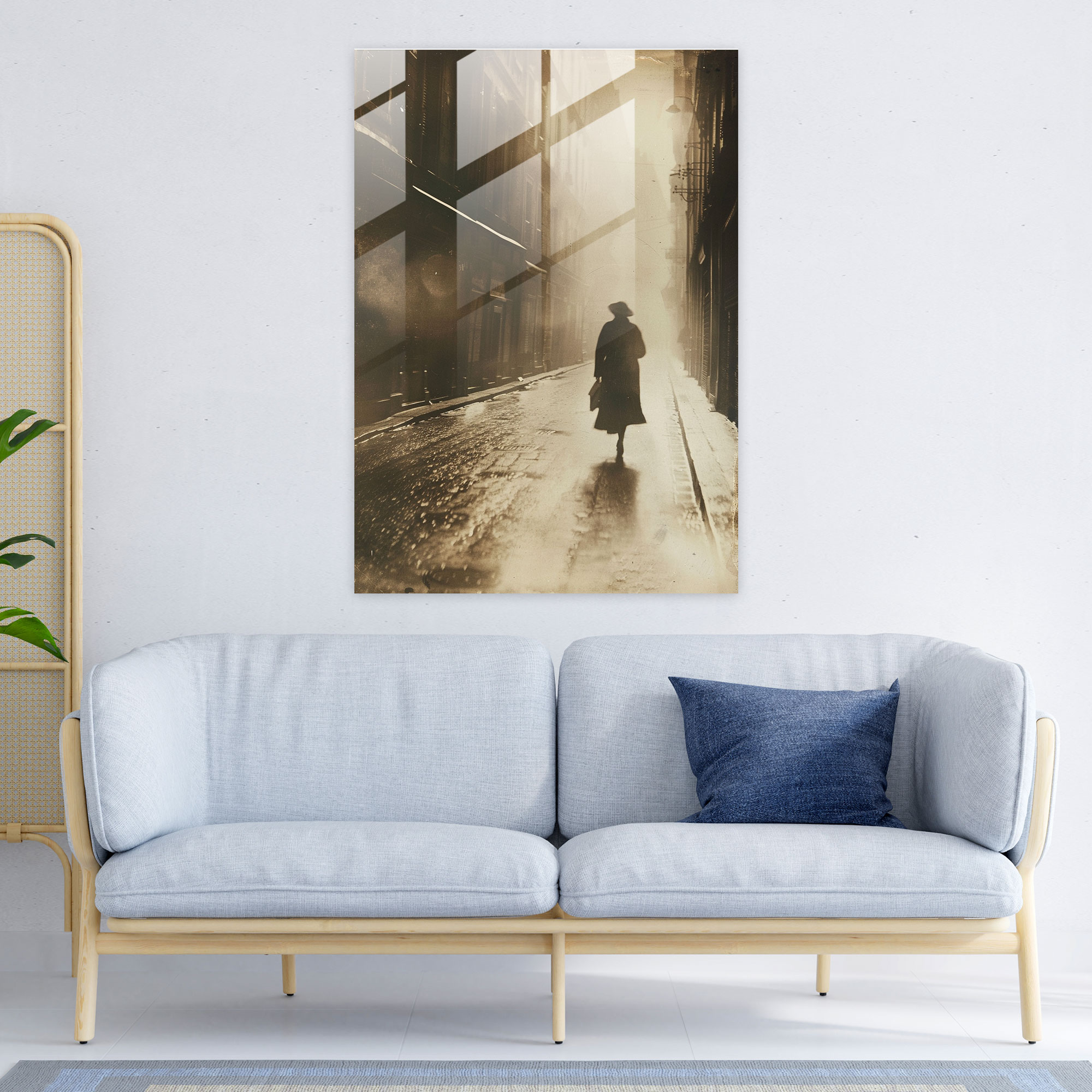 Dadaism Glass Print Home Decoration - Dadaism, Home Decoration, Wall Decoration, Glass Wall Art