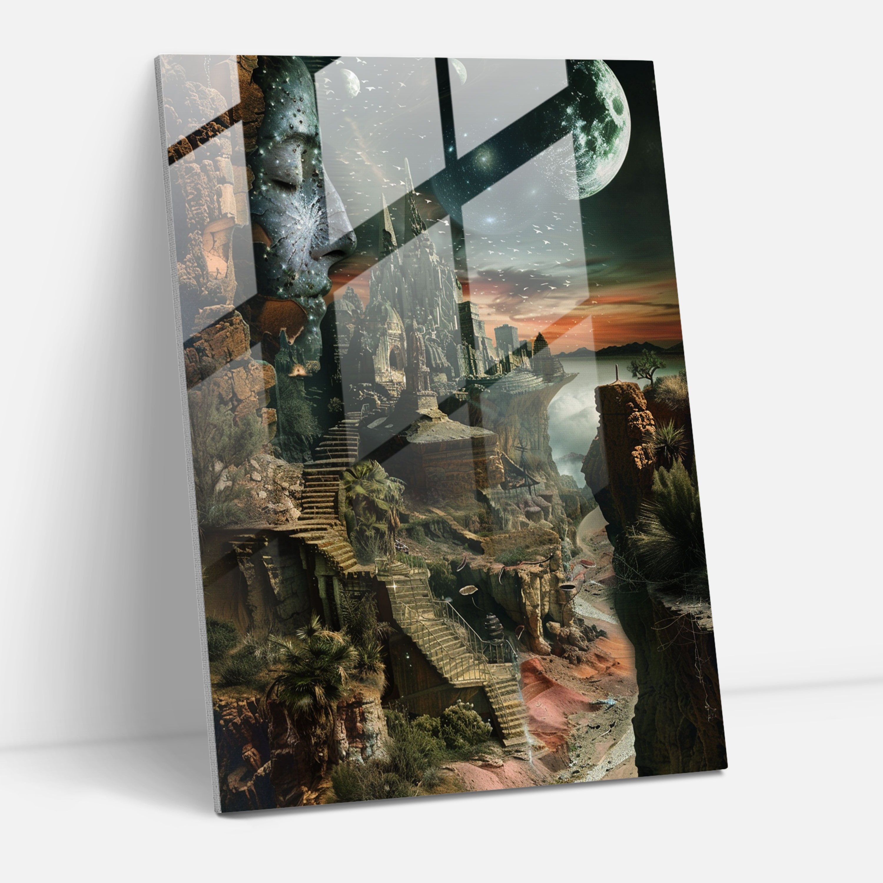 Dadaism Glass Print Home Decoration - Dadaism, Dadaism, Modern Art, Home Decoration