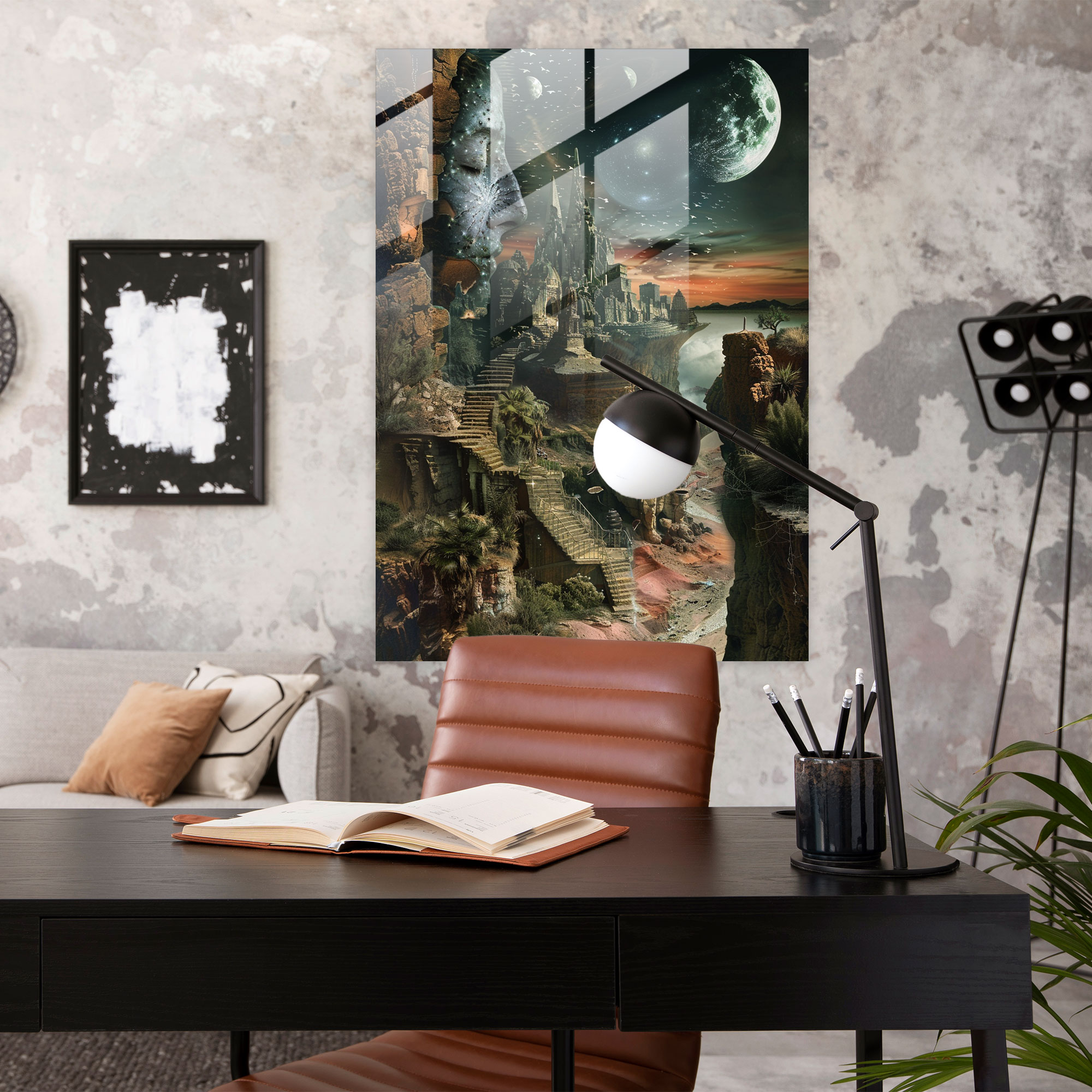 Dadaism Glass Print Home Decoration - Dadaism, Dadaism, Modern Art, Home Decoration