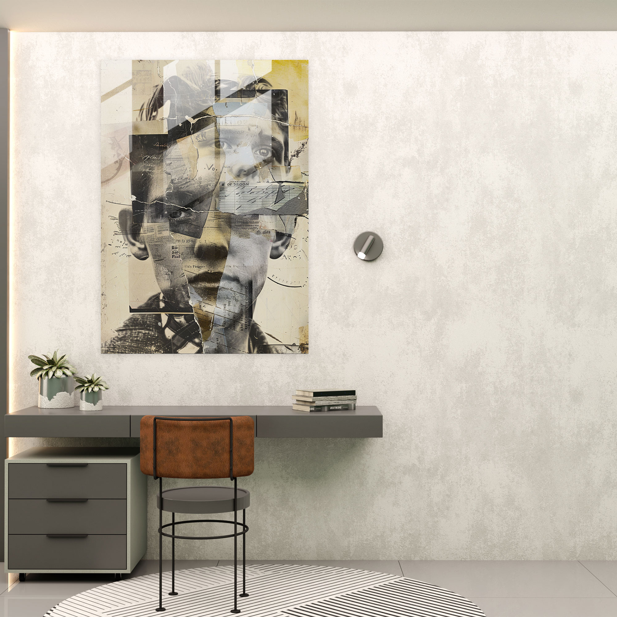 Dadaism Glass Art Home Decoration - Dadaism, Dadaism, Home Decoration, Glass Art