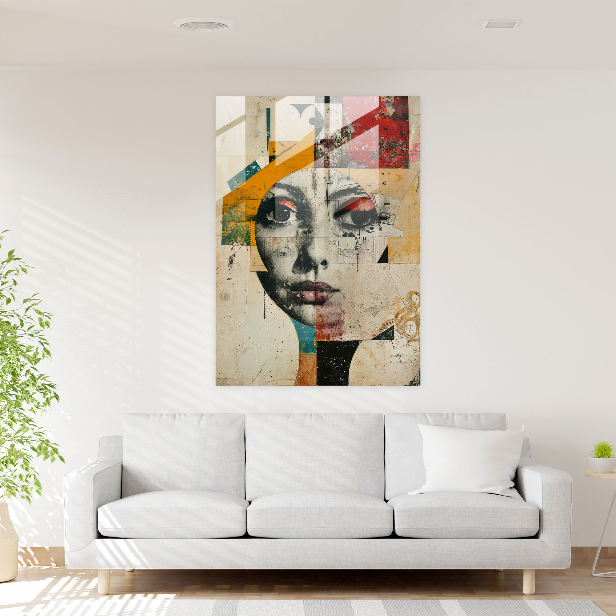 Dadaism Glass Wall Art - Avant-Garde Imagery - Dadaism, Avant-Garde Art, Wall Decoration, Glass Wall Art