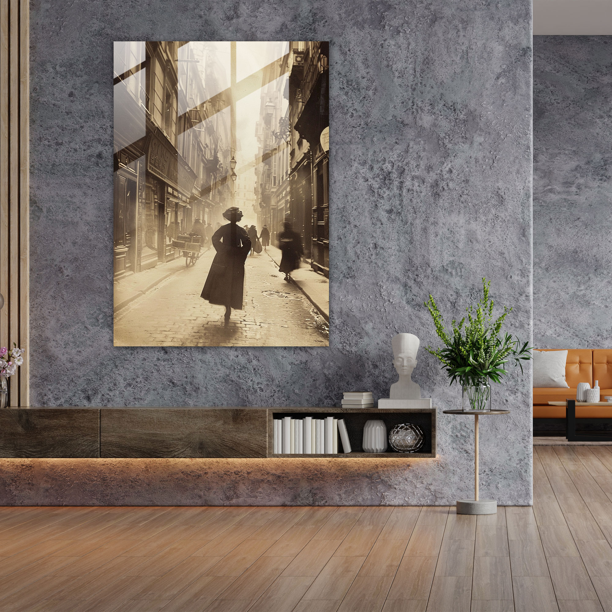 Dadaism Glass Print Home Decoration - Dadaism, Wall Decoration, Glass Wall Art, Home Decoration