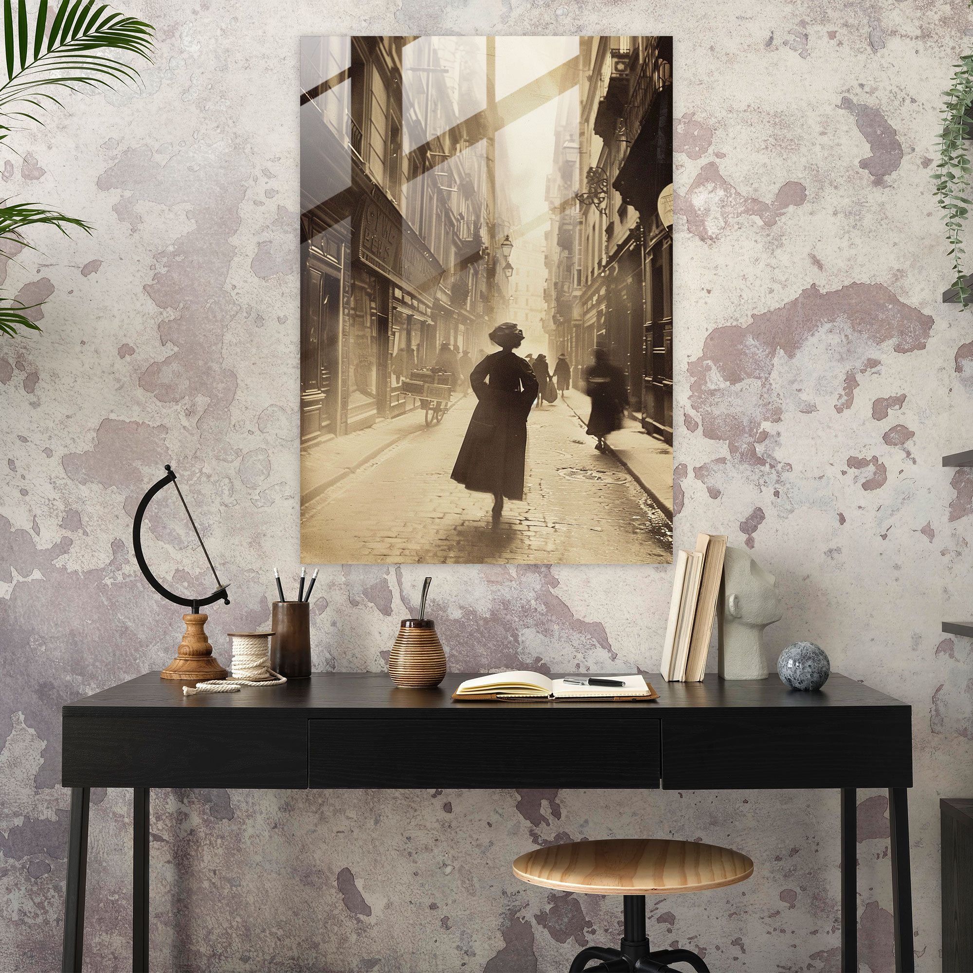 Dadaism Glass Print Home Decoration - Dadaism, Wall Decoration, Glass Wall Art, Home Decoration