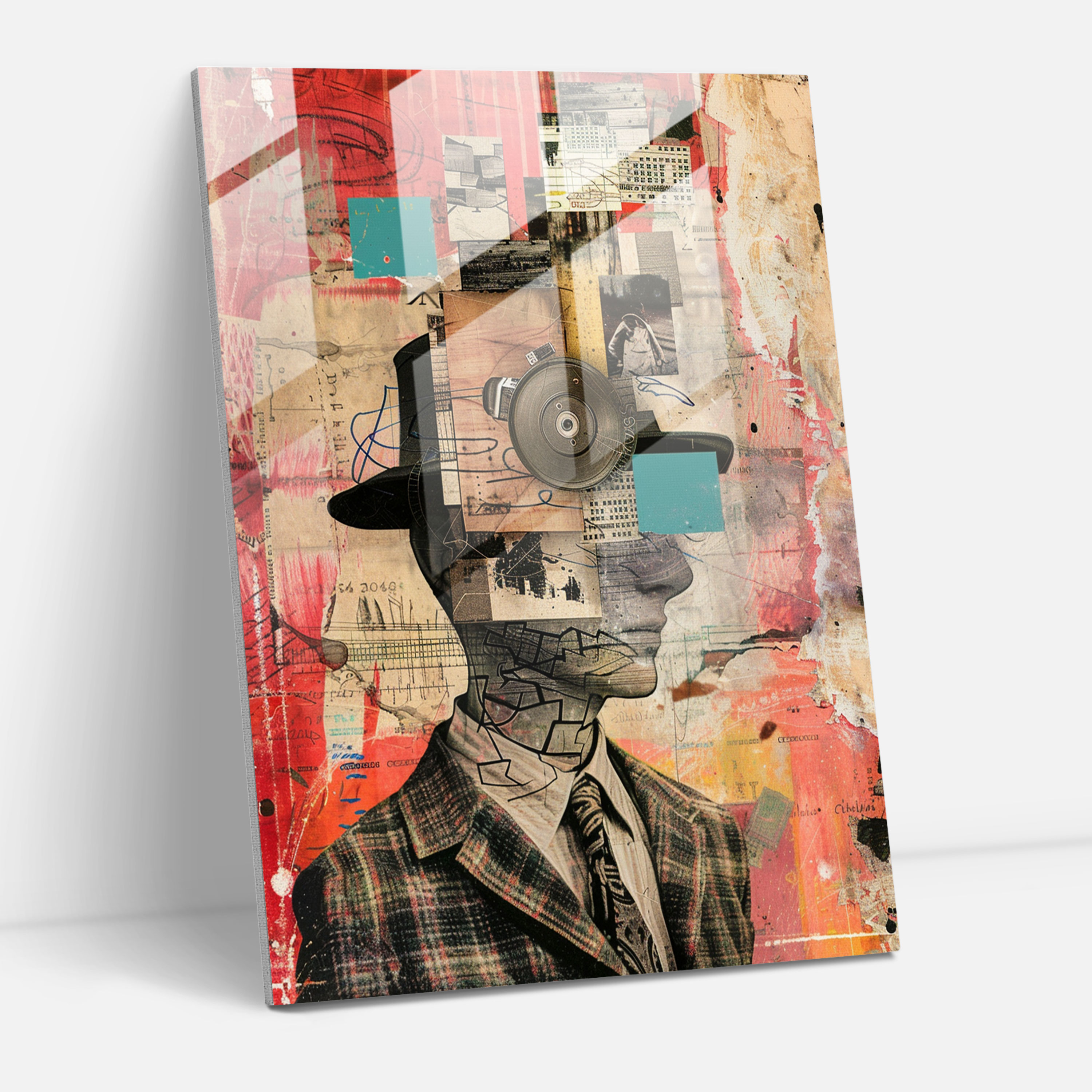 Dadaism Modern Art - Mixed Media And Found Objects - Dadaism, Contemporary Style, Mixed Media, Dadaism Art Style