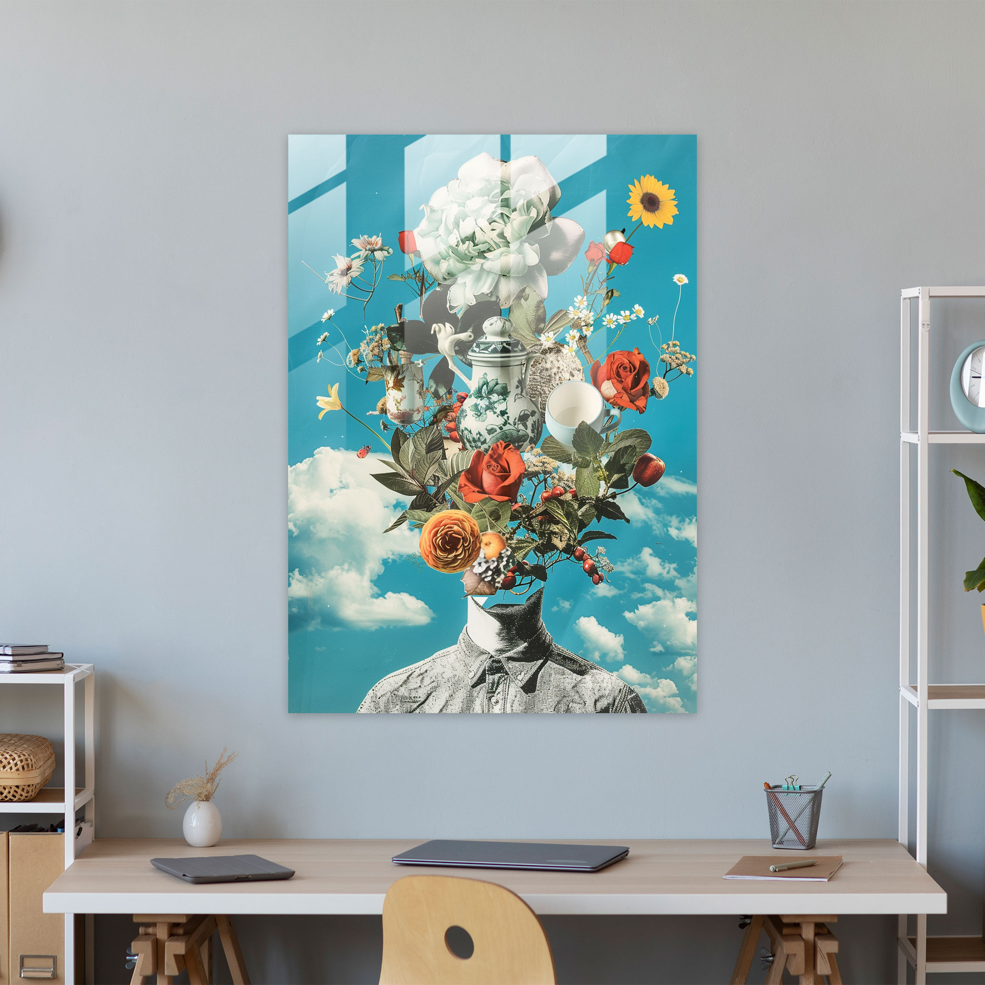 Dadaism Glass Wall Art - Dadaism, Glass Wall Art, Glass Art, Dadaism Art Style