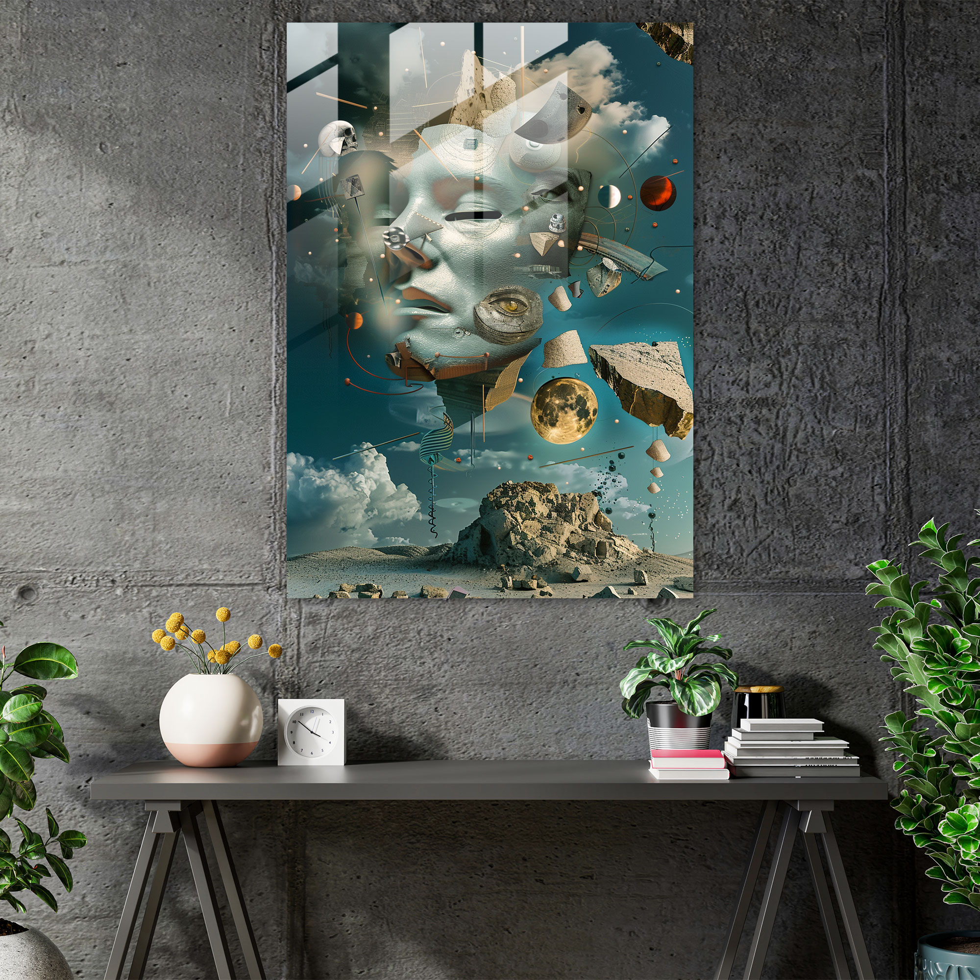 Dadaism Glass Wall Art - Dadaism, Dadaism Art Style, Modern Art, Glass Wall Art