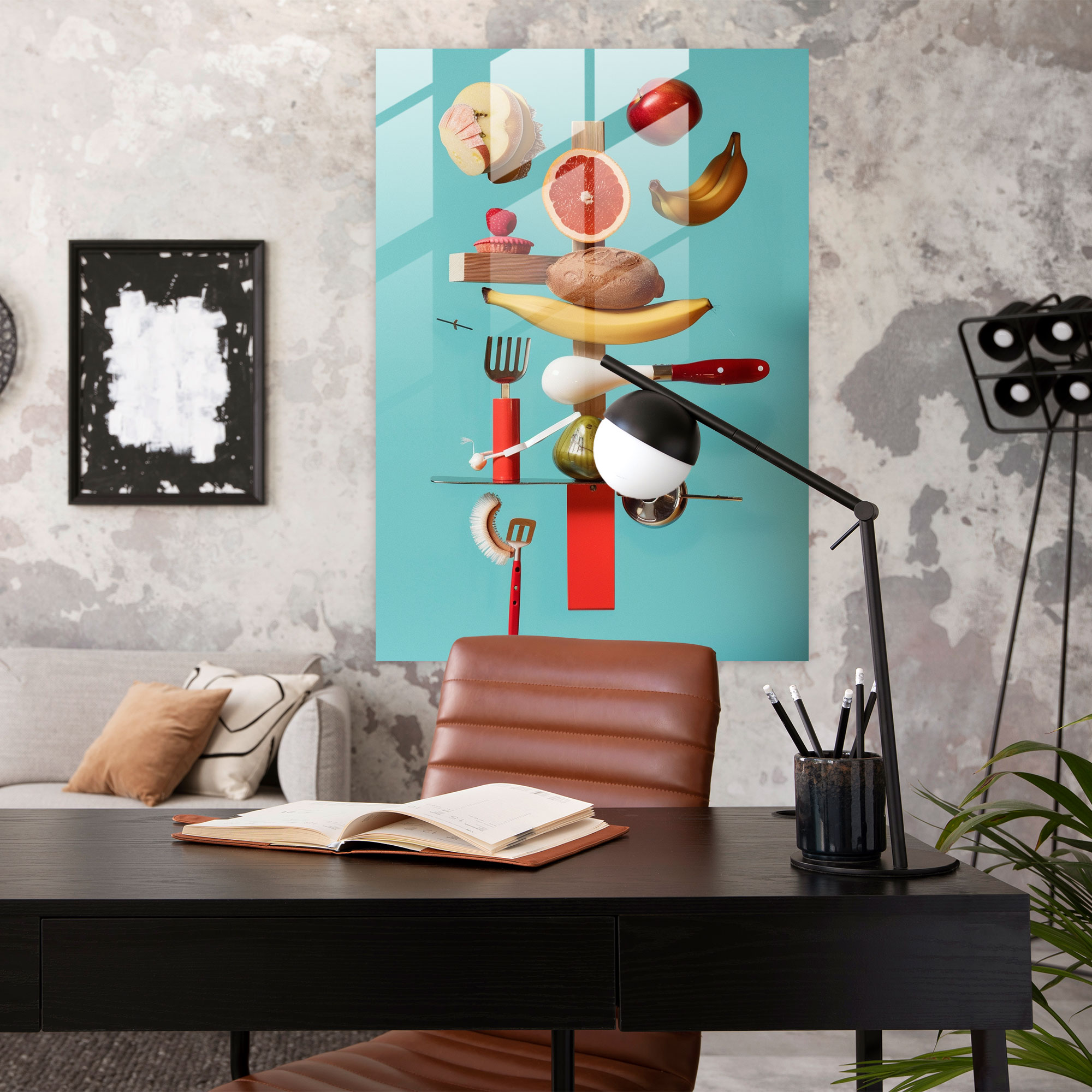 Dadaism Glass Art Home Decoration - Dadaism, Dadaism Art Style, Modern Art, Home Decoration