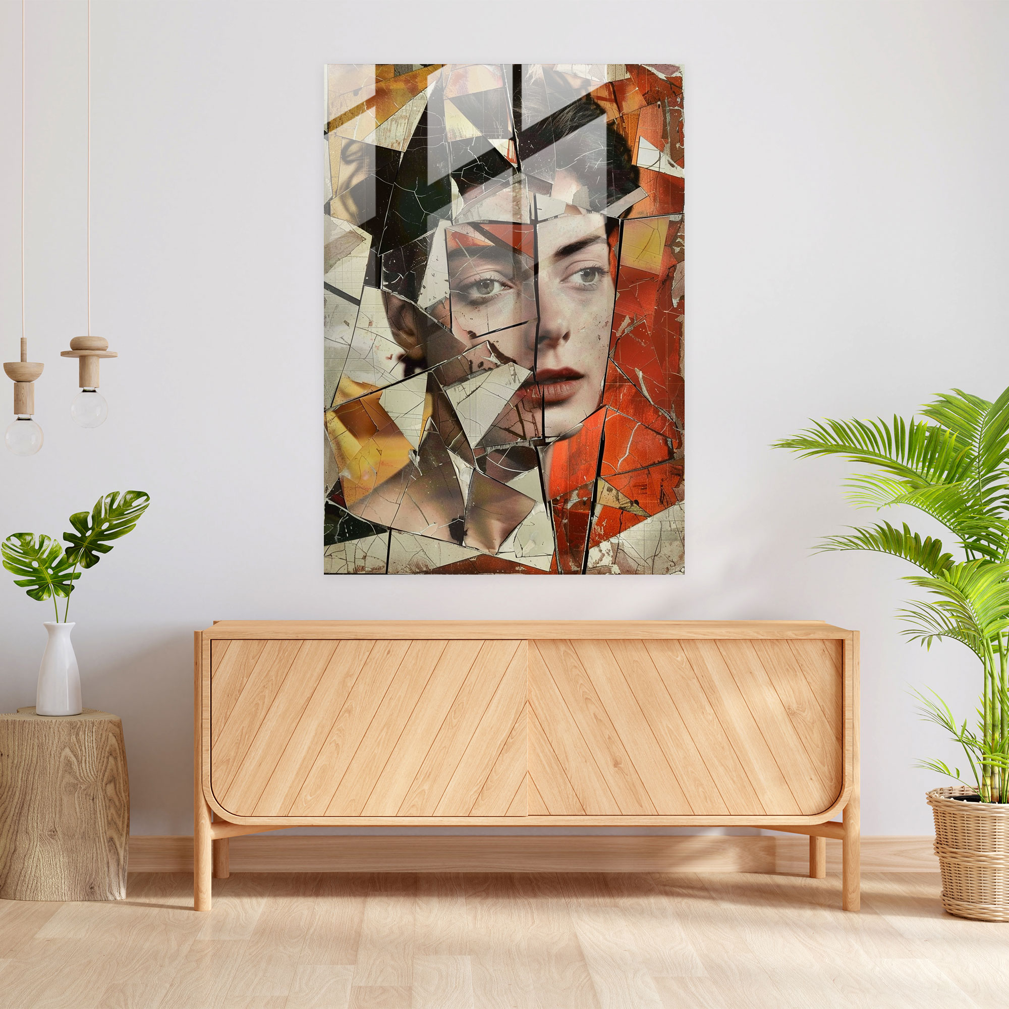Dadaism Glass Art Home Decoration - Dadaism, Glass Art, Home Decoration, Modern Art