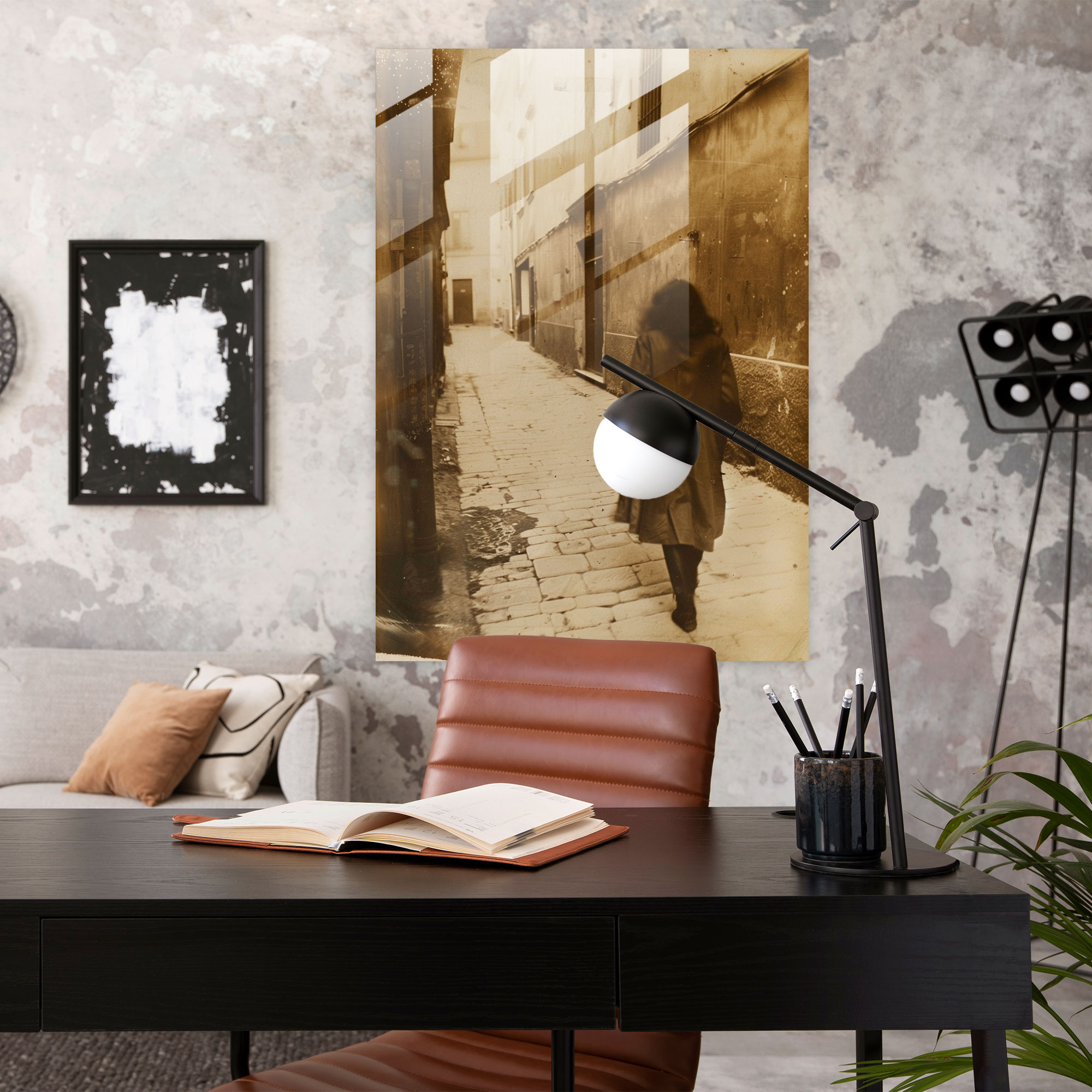 Dadaism Glass Print Home Decoration - Dadaism, Dadaism, Glass Print, Glass Wall Art