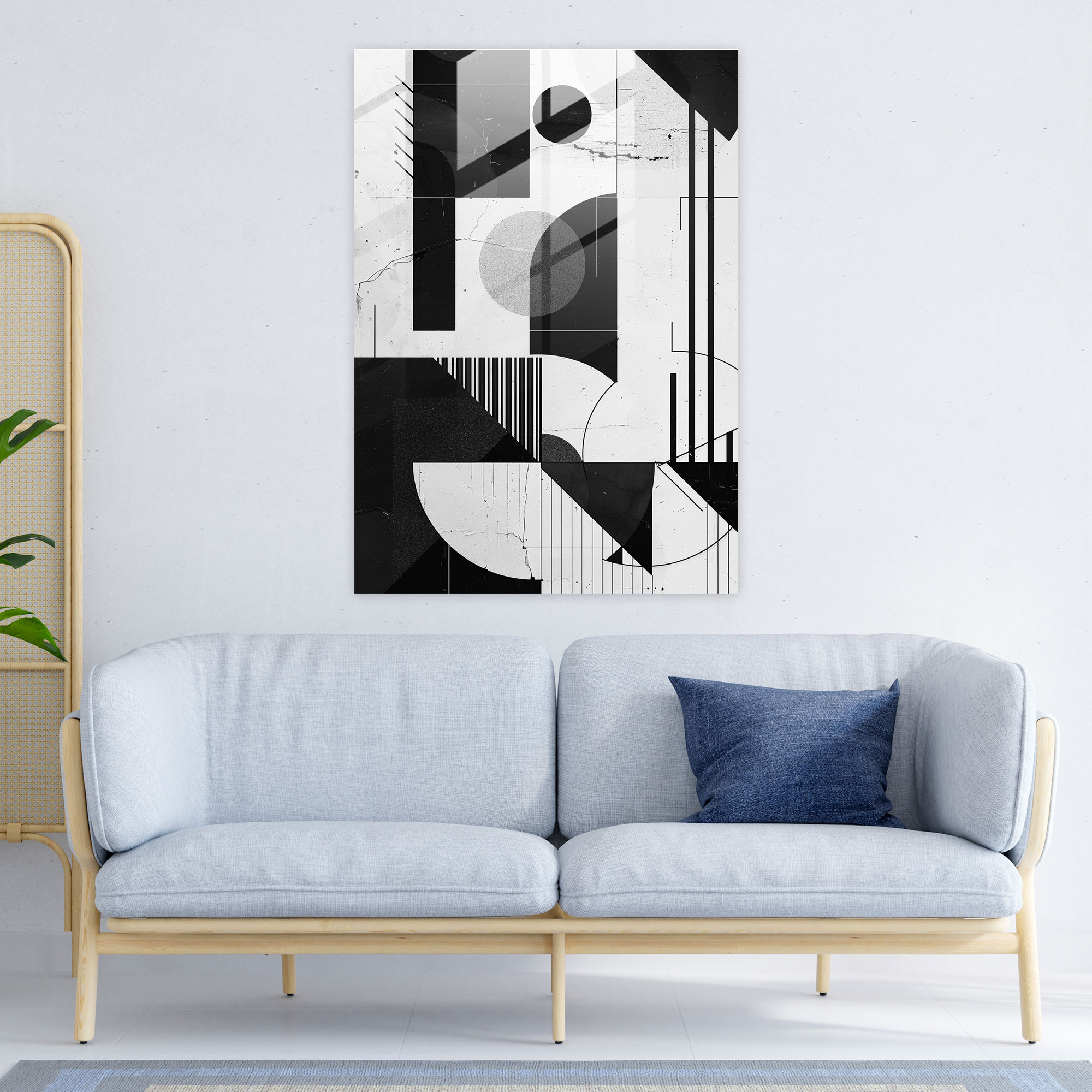 Dadaism Glass Wall Art Modern Art - Dadaism, Glass Wall Art, Dadaism, Modern Art