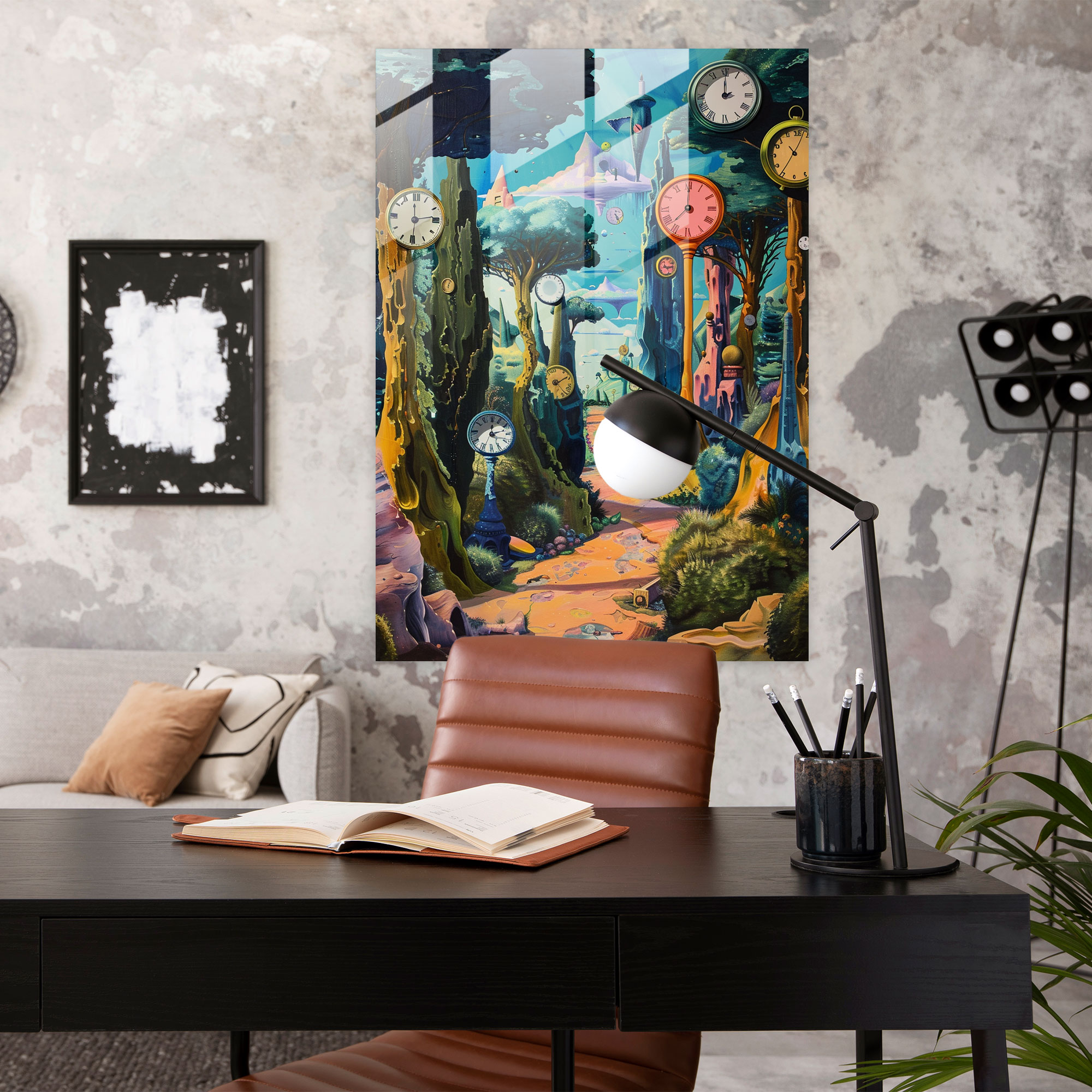 Dadaism Glass Art Wall Decoration - Dadaism, Glass Art, Modern Art, Dadaism