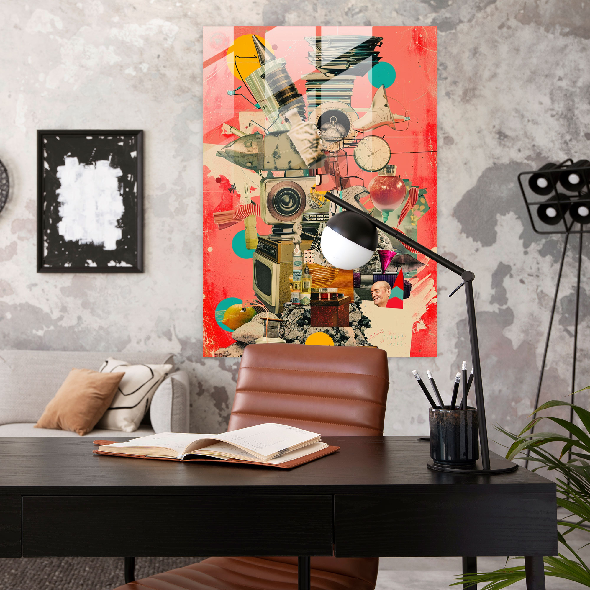 Dadaism Glass Print Home Decoration - Dadaism, Dadaism, Home Decoration, Modern Art