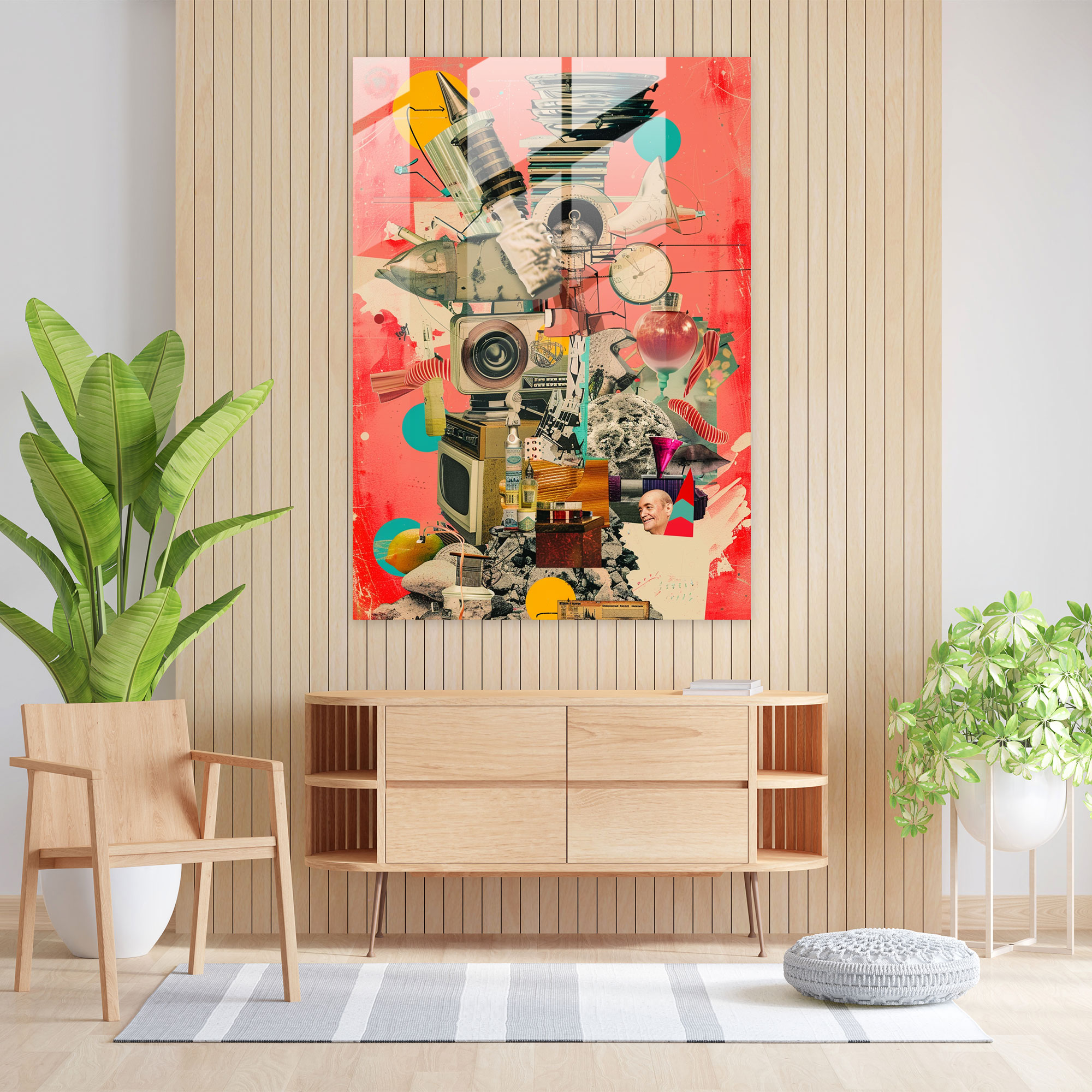 Dadaism Glass Print Home Decoration - Dadaism, Dadaism, Home Decoration, Modern Art