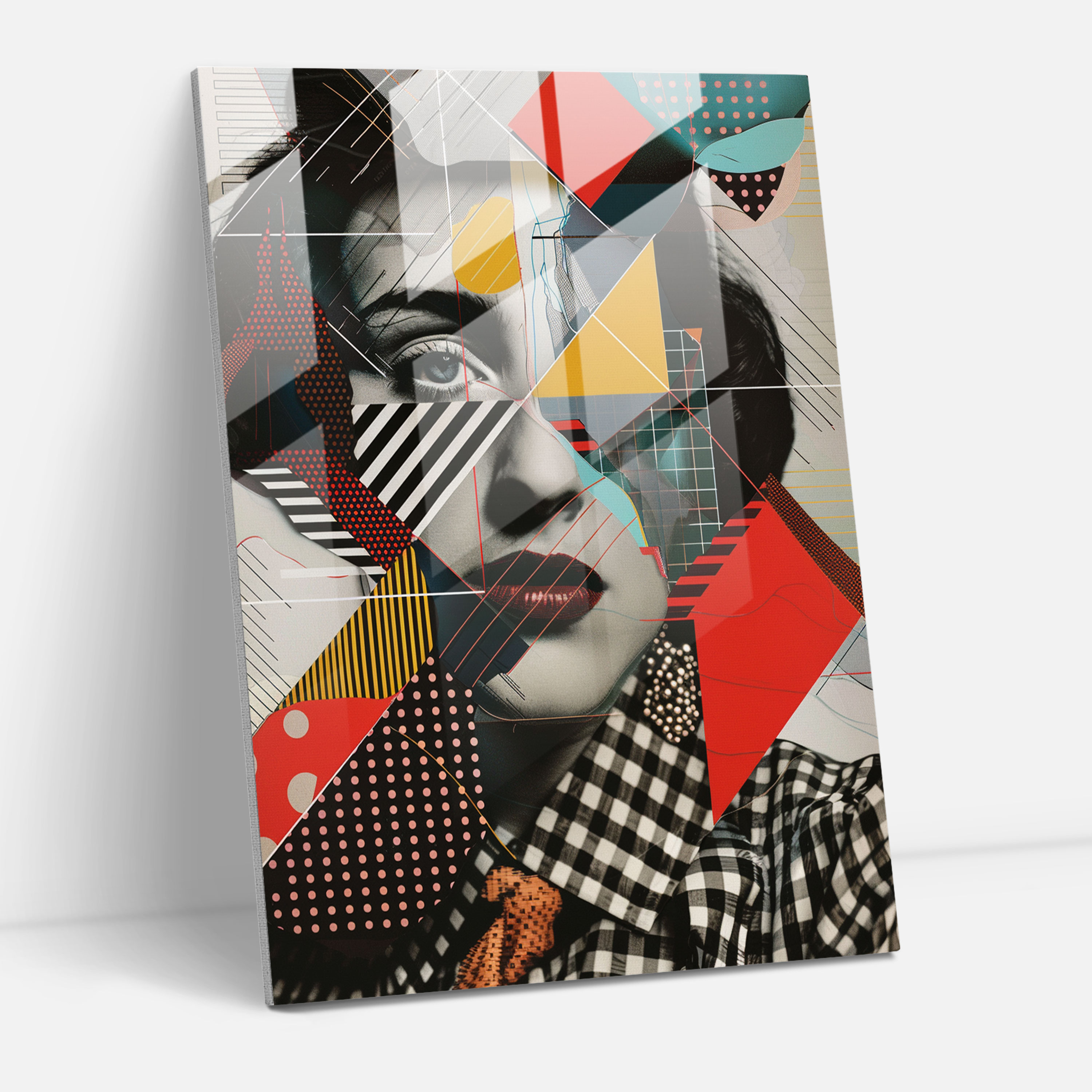 Dadaism Glass Print Wall Decoration - Dadaism, Wall Decoration, Dadaism Art Style, Glass Print