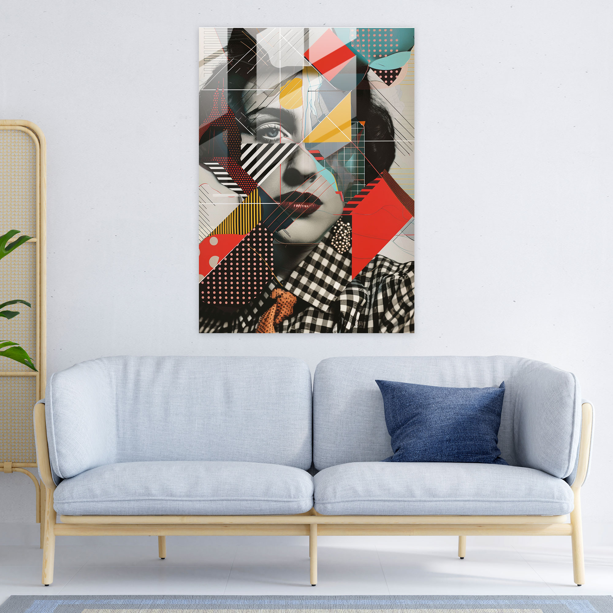 Dadaism Glass Print Wall Decoration - Dadaism, Wall Decoration, Dadaism Art Style, Glass Print