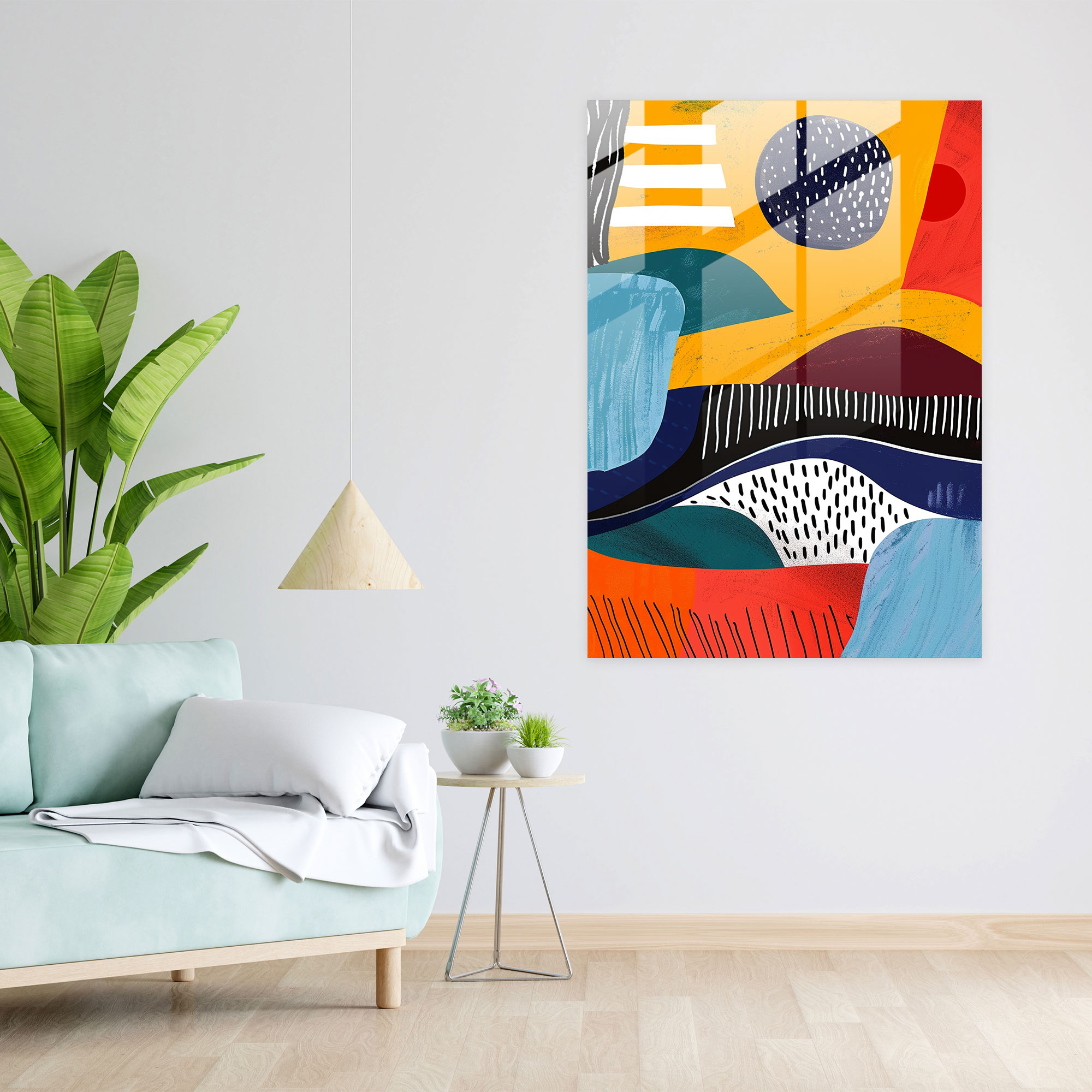 Dadaism Glass Wall Art Modern Art - Dadaism, Dadaism Art Style, Modern Art, Glass Wall Art
