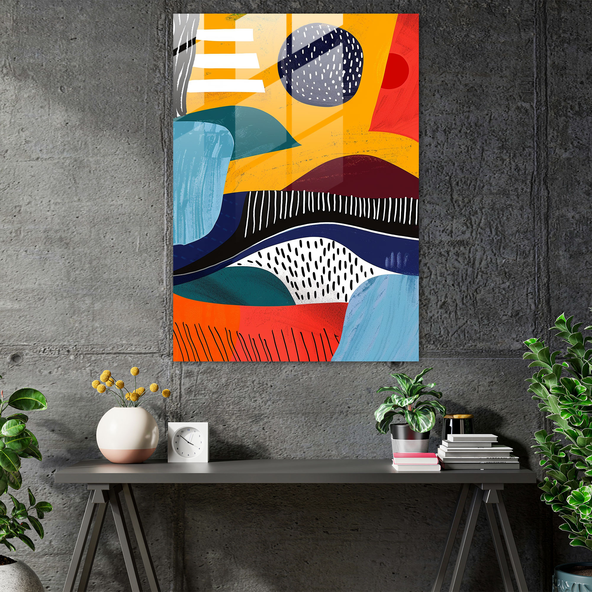 Dadaism Glass Wall Art Modern Art - Dadaism, Dadaism Art Style, Modern Art, Glass Wall Art