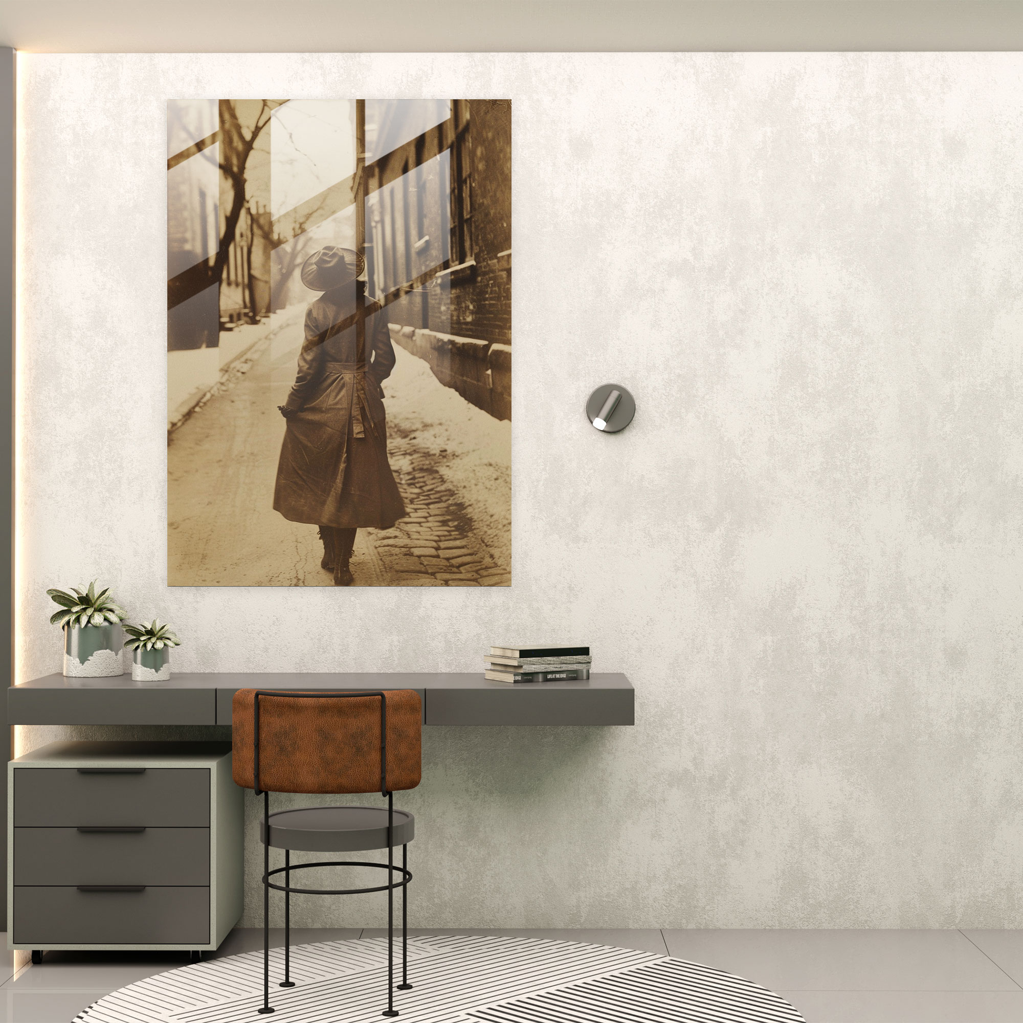 Dadaism Glass Print Home Decoration - Dadaism, Modern Art, Home Decoration, Dadaism Art Style