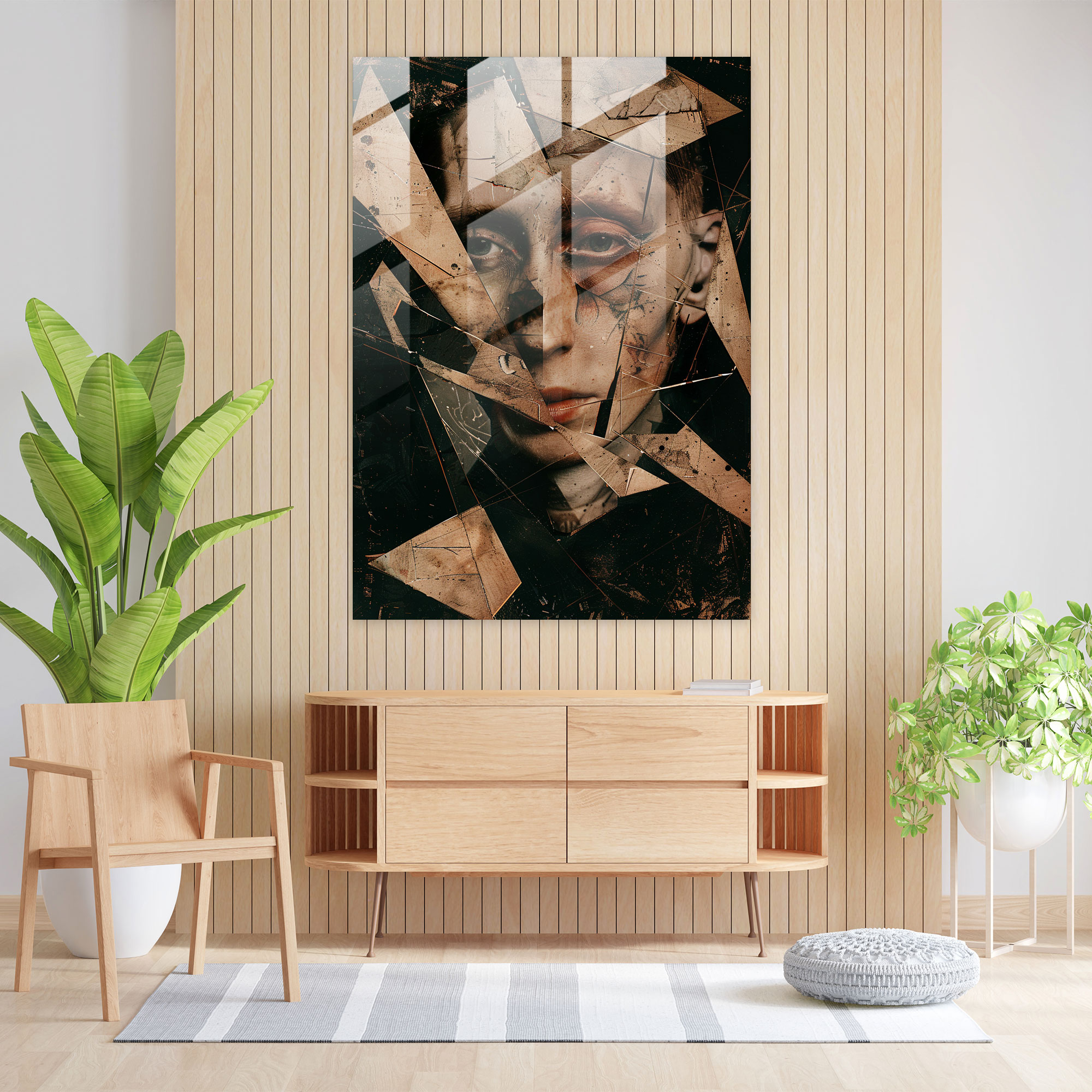 Dadaism Glass Art Home Decoration - Dadaism, Modern Art, Home Decoration, Glass Art