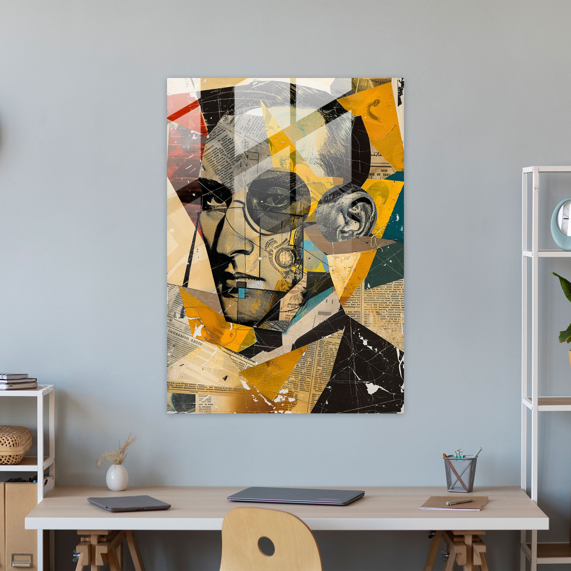 Dadaism Glass Art Home Decoration - Dadaism, Dadaism Art Style, Home Decoration, Glass Art